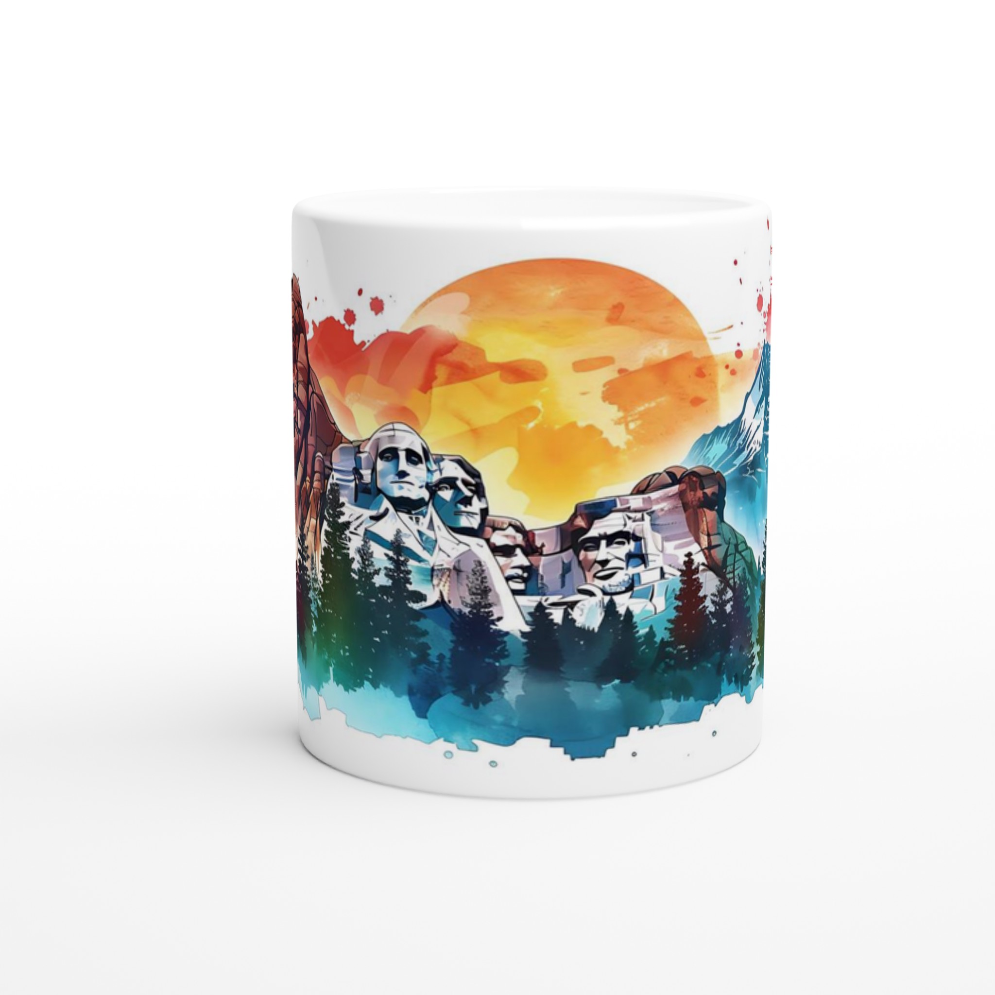 Historiska Monument i Akvarell 11oz Keramisk Mugg – Konstnärlig Design i Flera Färger 8 fb86da56-5413-47bd-9e4b-5f9363a5c41f