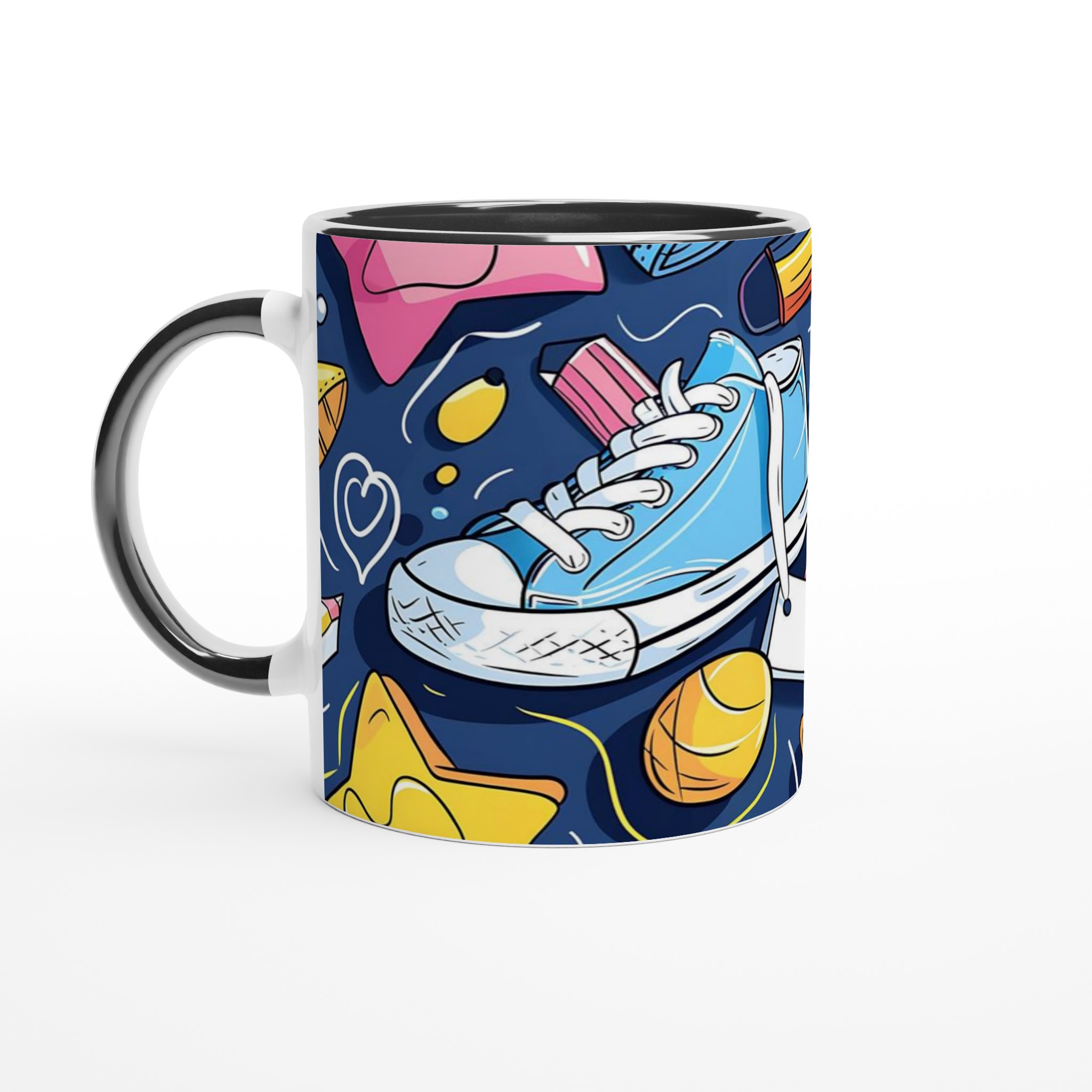 Kreativ Skolstart Keramisk Mugg – Färgglad 11oz Kaffekopp för Studenter och Konstnärer i Valfri Kulör 7 fb9c3ab1-ee1f-4755-a5a7-df93ebb86ed1
