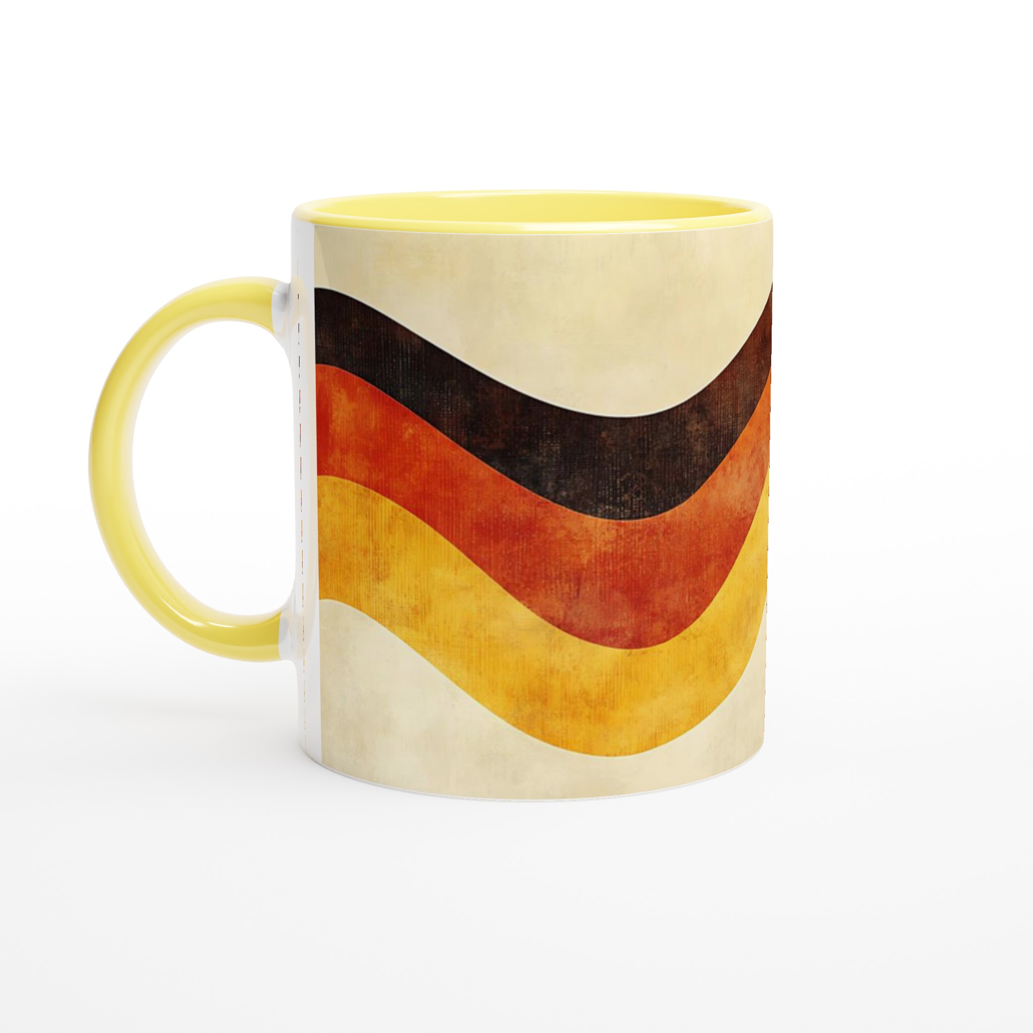 Retro Vågmugg – 11 oz Keramisk Kaffekopp med 70-talsinspirerad Design för Din Favoritdryck 3 fbd3581a-7528-4034-92e7-a368c28b6c42