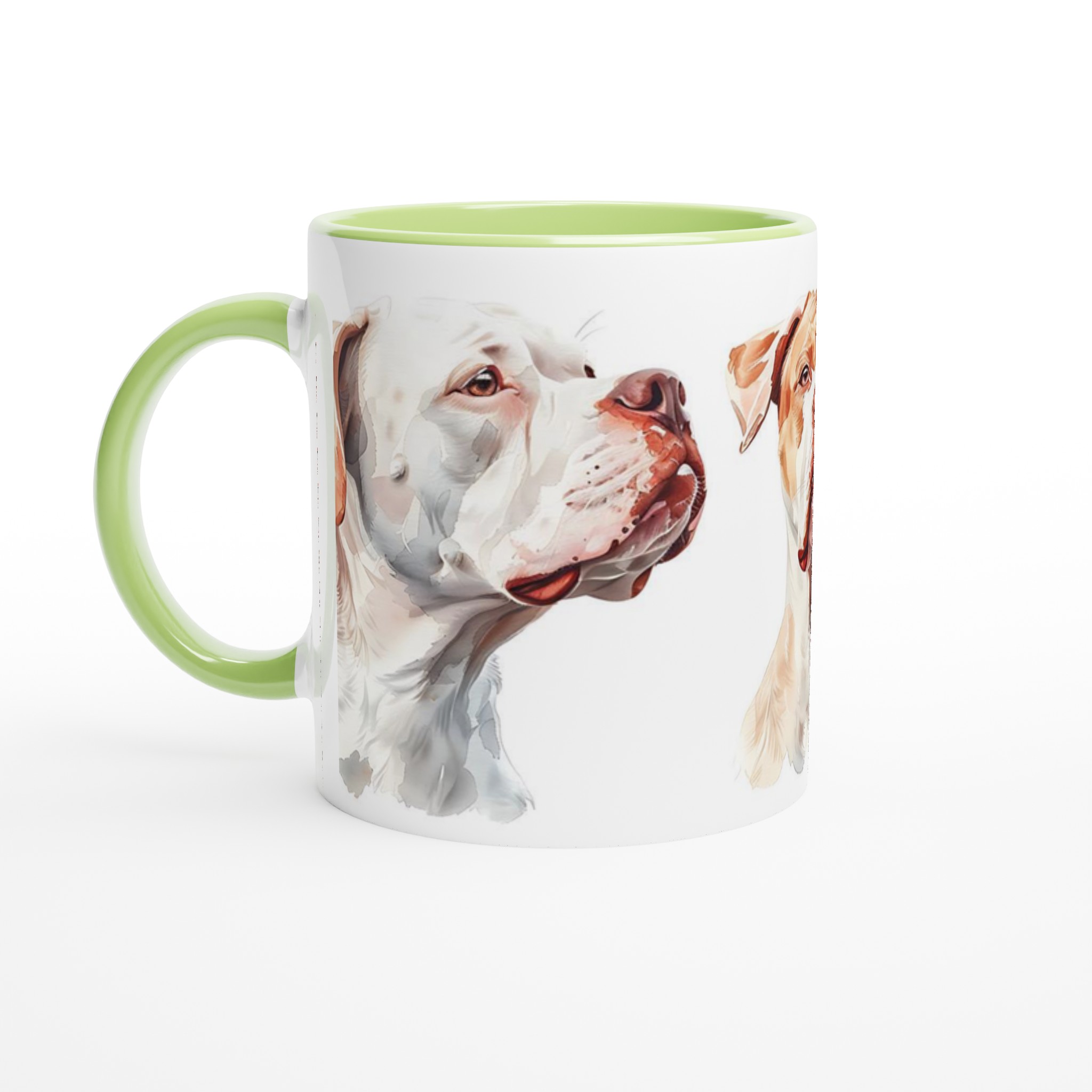 Vacker Målning av Bulldog - 11oz Keramikmugg i ditt val av 7 färger 6 fc3424ee-4488-4775-b645-484a76134b28