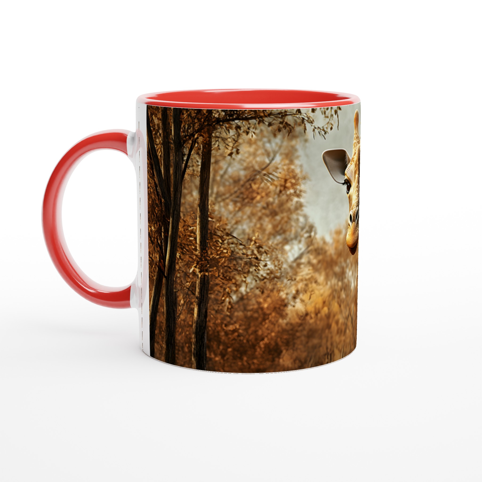 Majestätisk Giraff 11oz Keramisk Mugg – Anpassa Din Vilda Design i Flera Färger! 5 fc3f5b9d-661e-4734-ae69-06ca3554a884