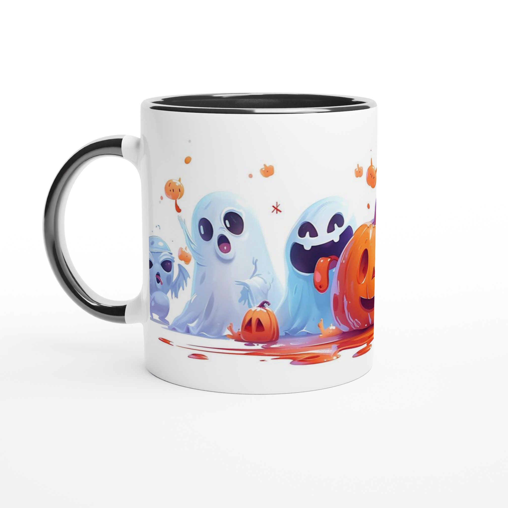 Spooky-Cute Halloween Mugg – Lekfulla Spöken & Pumpor i Din Favoritfärg – 11oz Keramisk Mugg 7 fc4c9fa7-f702-48f2-84b4-78d4e3b8ca04