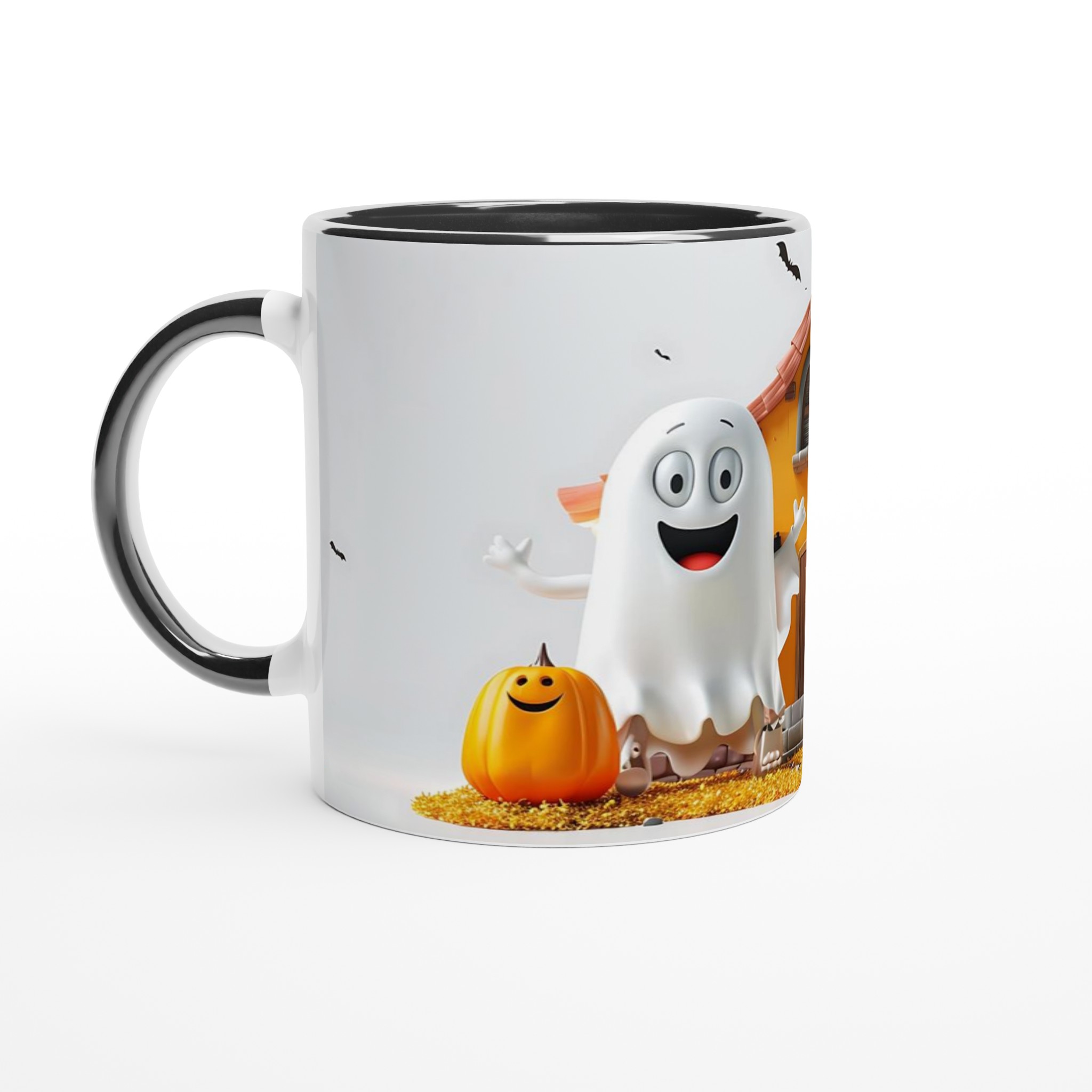Busig Spökfest Mugg: Livlig Halloween Keramisk Mugg för Mysiga Stunder & Färgstarka Tryck! 7 fc54d715-d8a2-48f2-843a-44ca3488346a