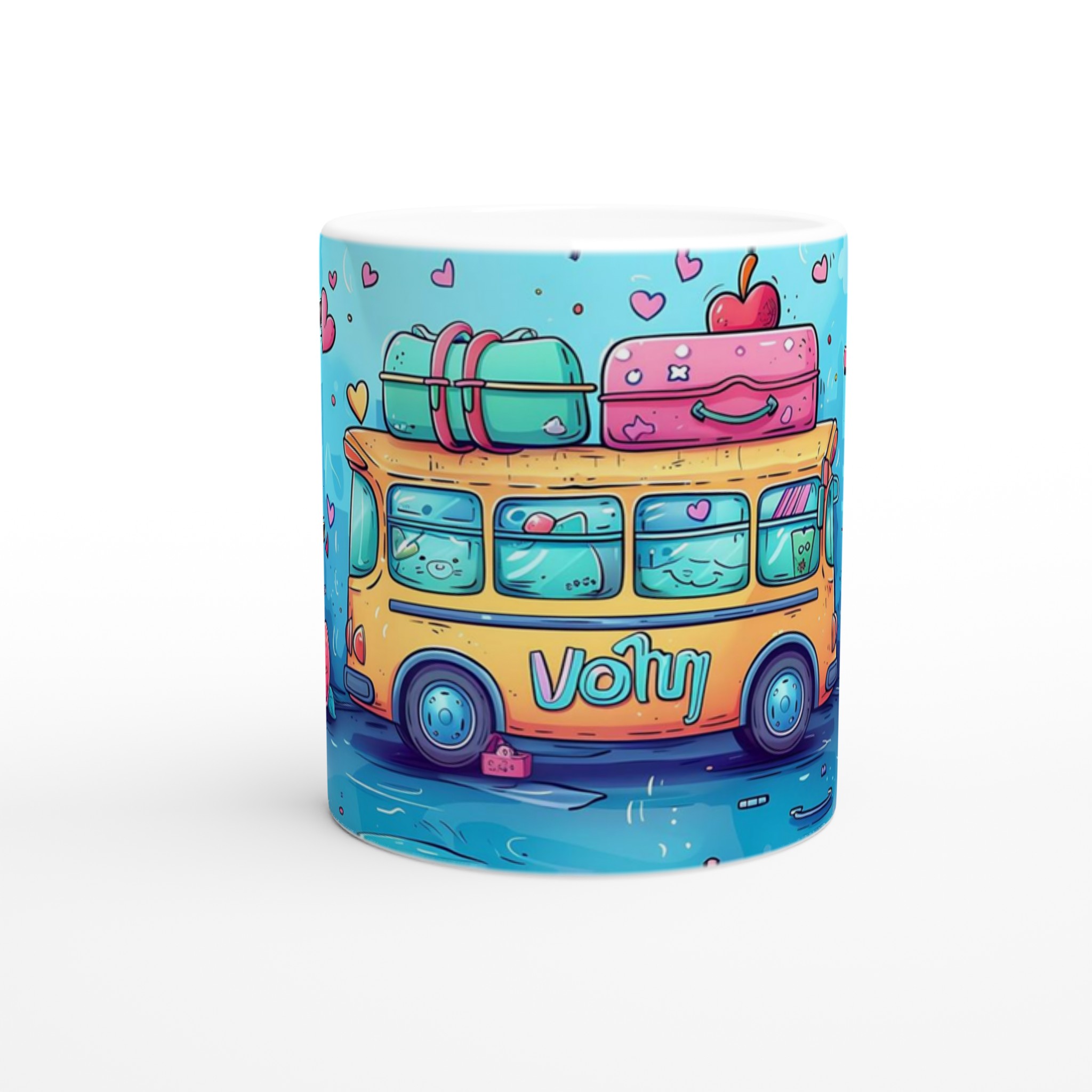Kawaii Glädje Keramikmugg - 11oz Barnslig Design med Charmiga Karaktärer, Välj Din Favoritfärg! 8 fca1651a-cc66-4e83-a5aa-6183bb67e713