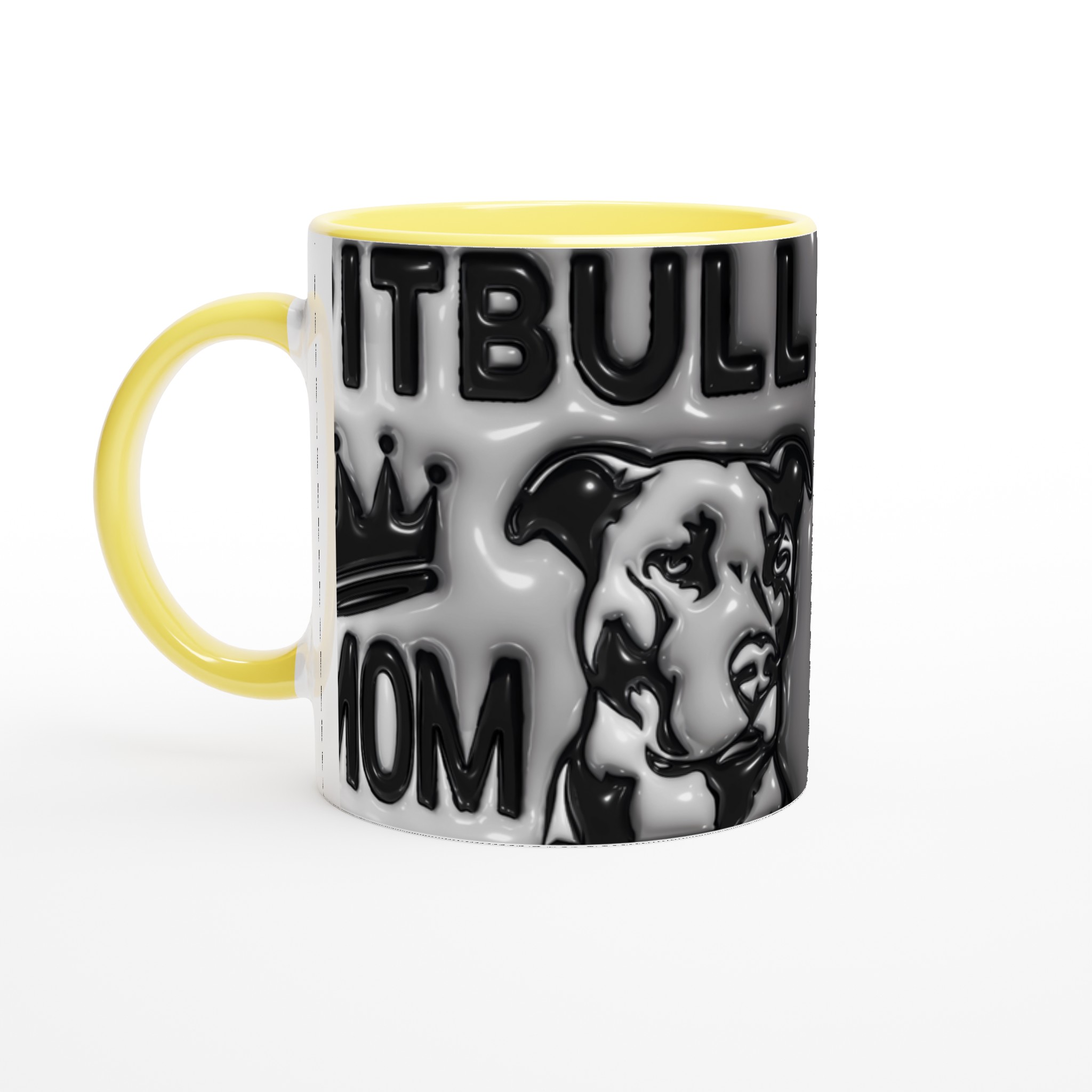 Pitbull Mom Kaffemugg – Kungen eller Drottningen av Djungeln! En Stilren 11oz Keramikmugg i ditt val av färg. 5 fcb1a422-90e8-493c-94c3-3b5bce624ef2