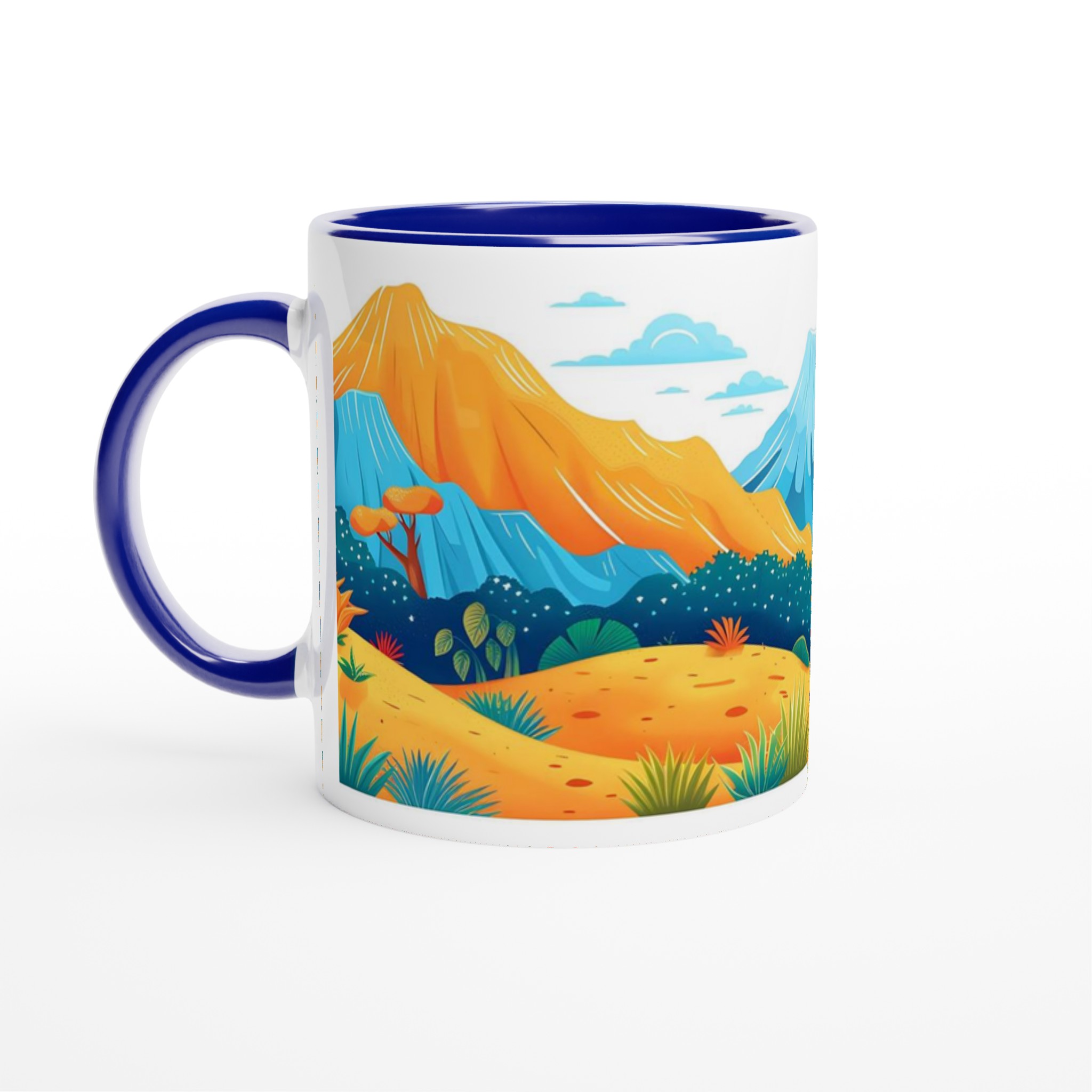 Färgsprakande Safari-Mugg - Unik Design i Keramik för Äventyr i Varje Klunk! 4 fcea183f-e8b2-46ec-8501-30ce9d21c95a
