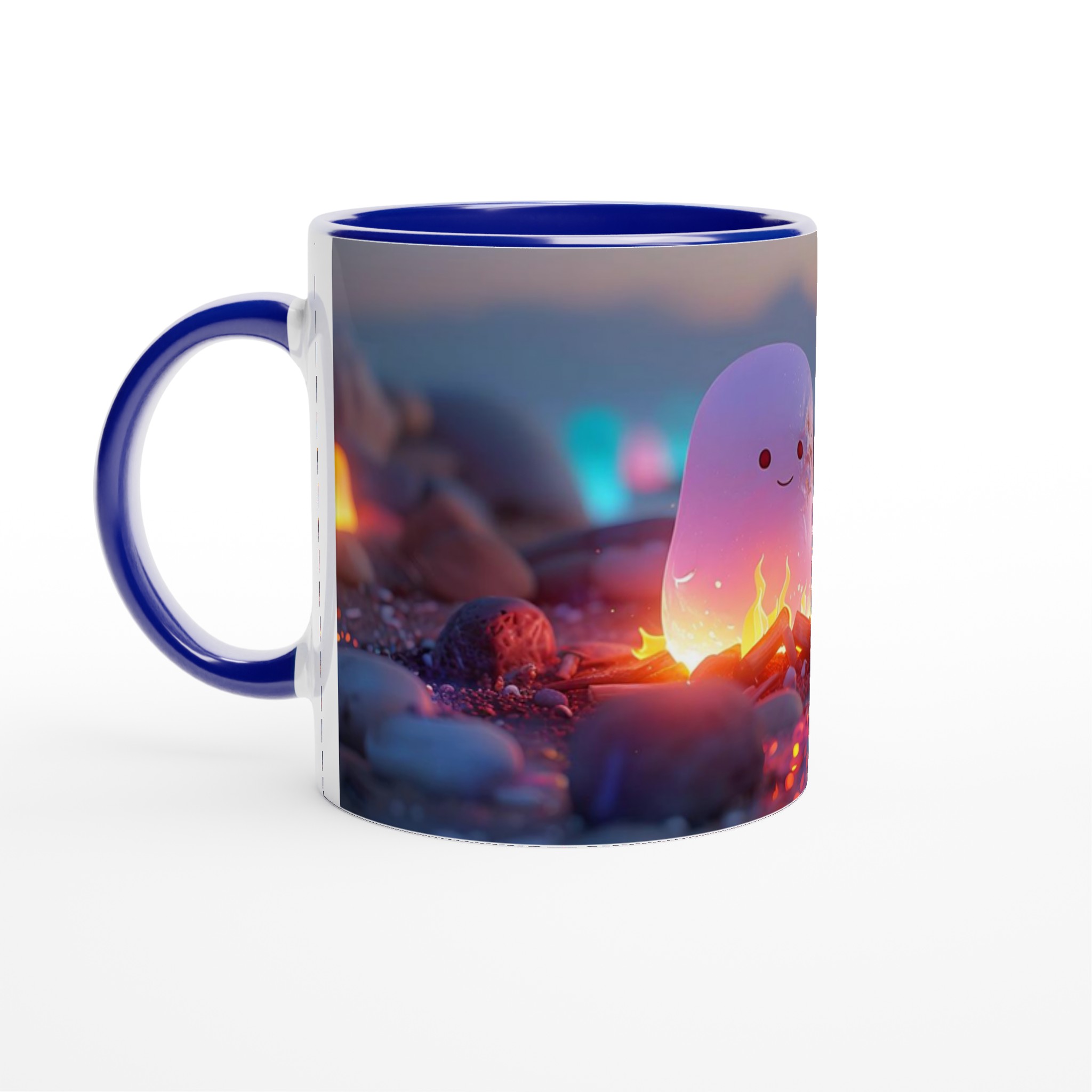 Magiska Eldsjälen Keramisk Mugg – 11 oz Vit Mugg med Glödande Motiv 4 fced7de4-0e1e-4b43-b4bb-2f82abcf7e32