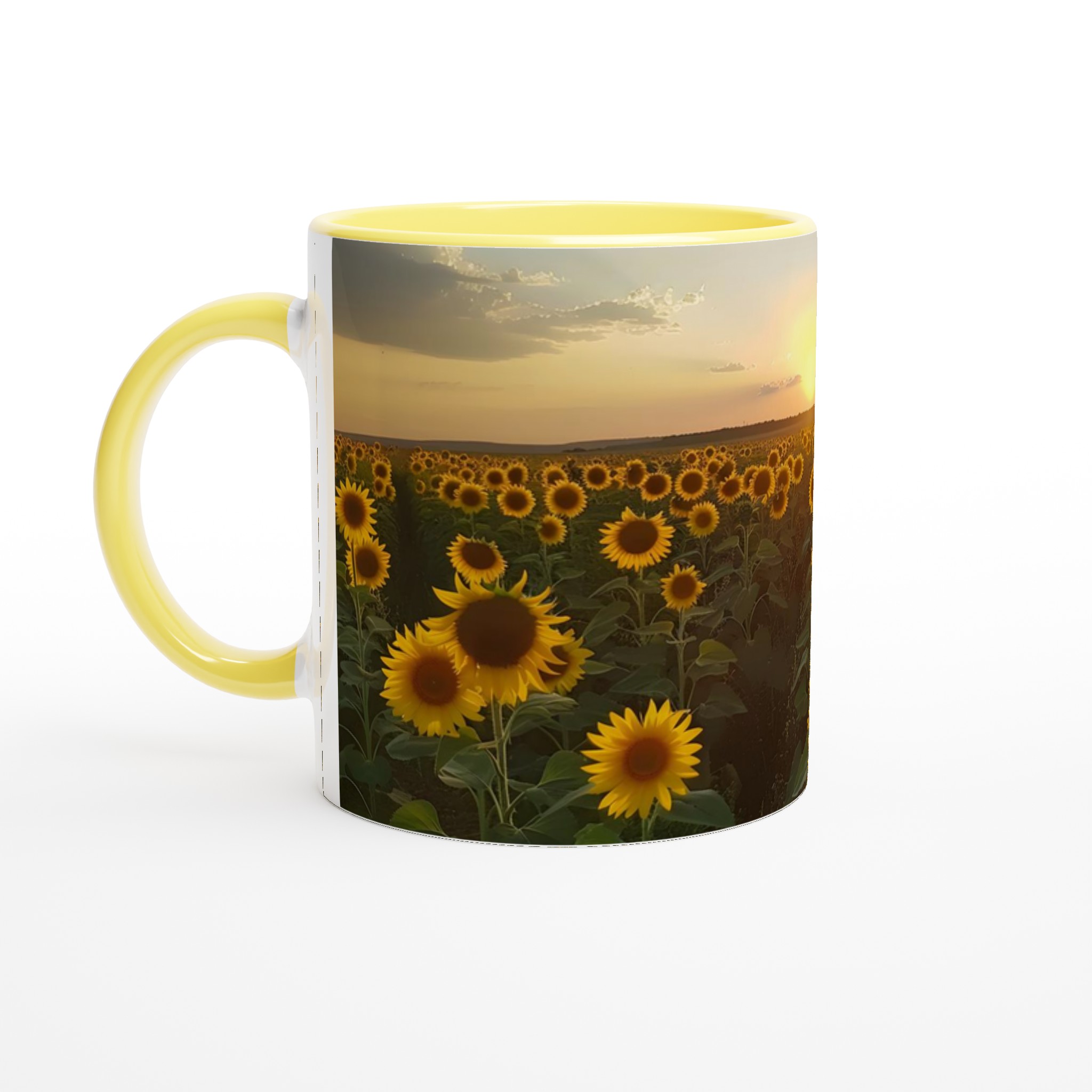 Solrosfält vid solnedgång 11oz Keramisk Mugg – Anpassa din perfekta färg! 6 fd644926-1159-46c5-9fce-2bb3628ff48c