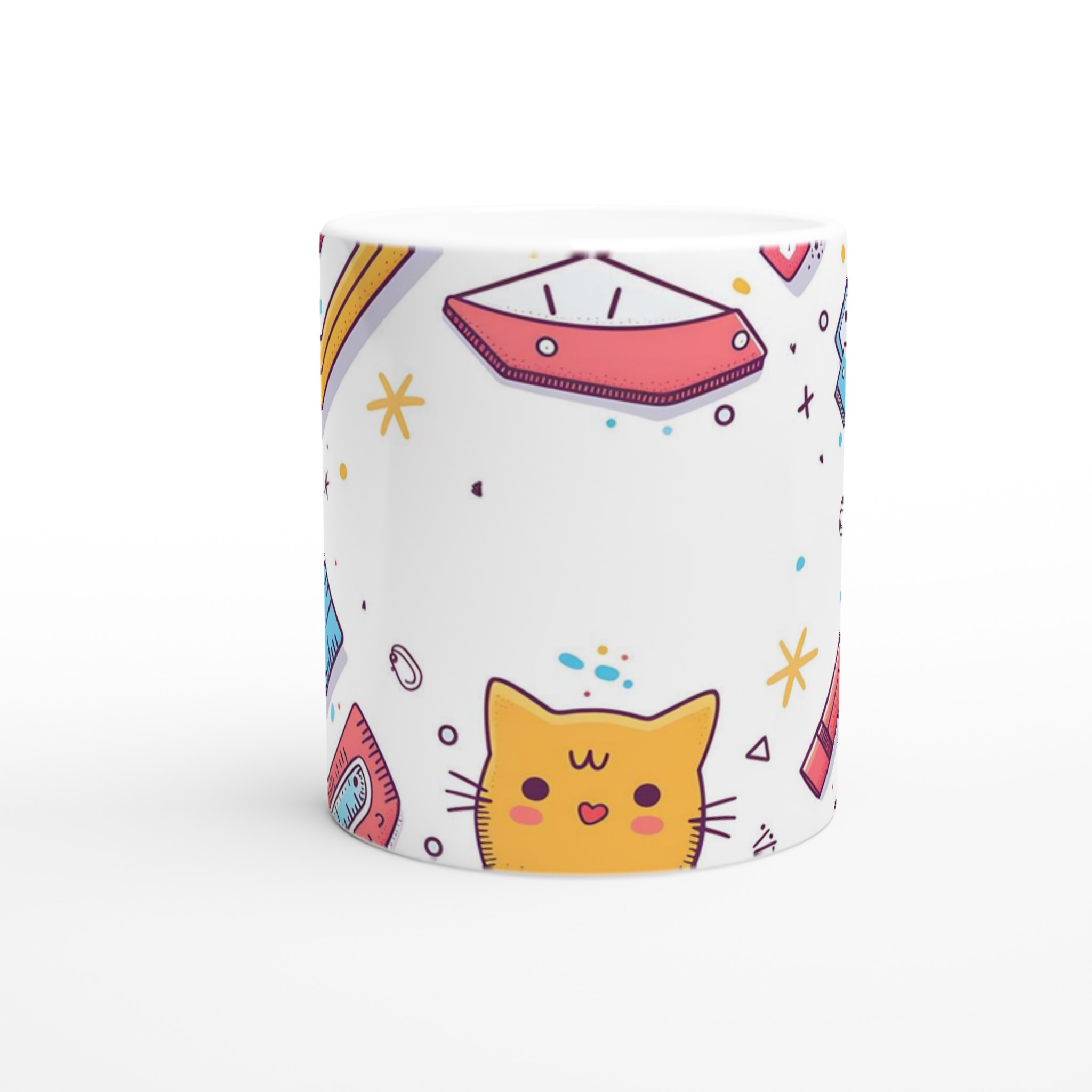 Kawaii Skolprylar Mugg – Söt & Färgglad Keramikmugg för Skolstart 8 fdcda267-4ebf-4cf6-99f9-7271d3703995