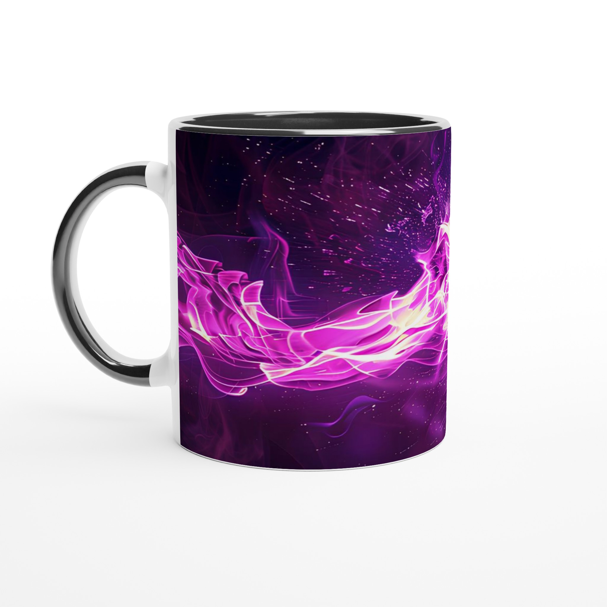 Kosmisk Basketmugg – 11oz Keramikmugg med Elektrifierande Lila Design – Välj din Favoritfärg! 7 fde1d8eb-df70-4682-99cf-bf2ea4d670b5