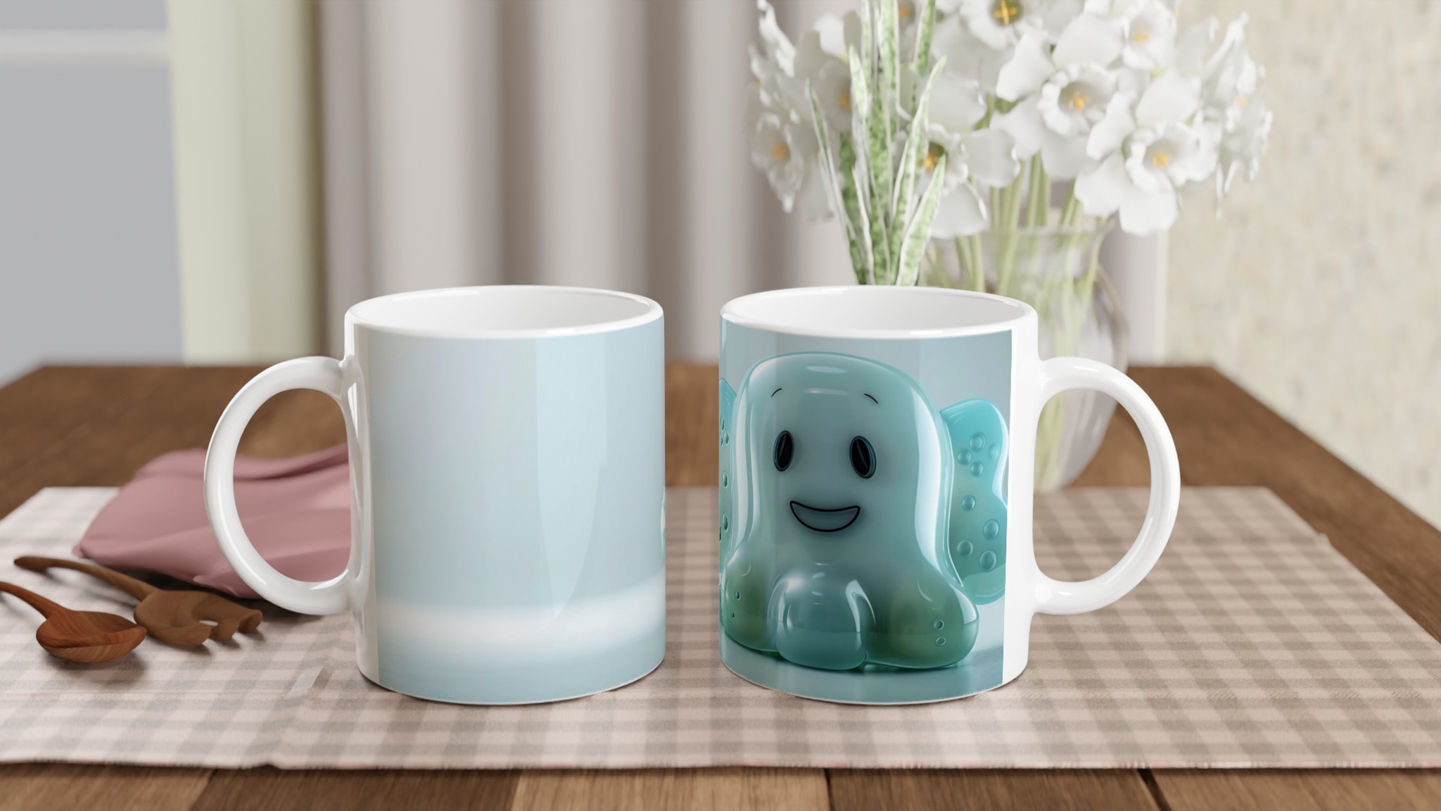 Bubblig Charm: Gullig Bläckfiskmugg i Din Favoritfärg – 11oz Keramikmugg 10 fef21120-fd9c-4eea-aff5-088e162e1f52