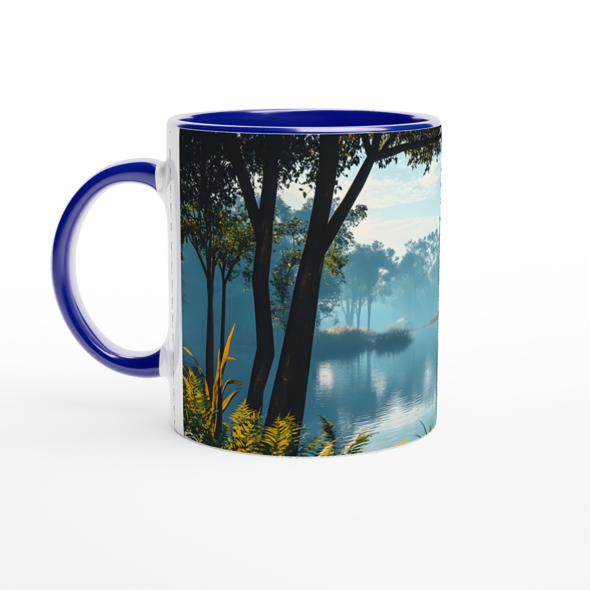 Giraffe vid Morgonsjön – En Fridfull 11oz Keramikmugg i ditt Val av Färg 2 ff08737f-f2de-4d8b-a214-015ba19cf971