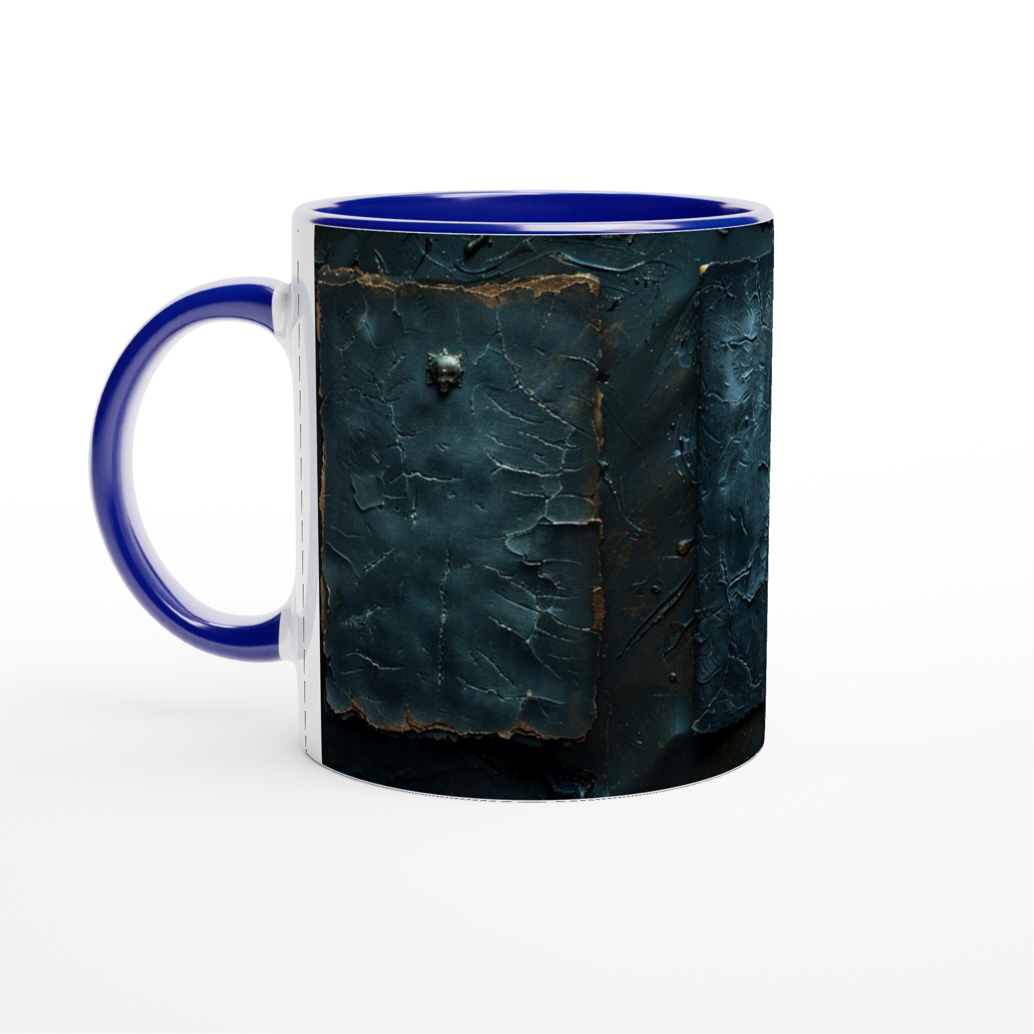 Mystisk 11oz Keramisk Mugg – Mörk Konst och Gulddetaljer 4 ff0c87e0-3171-412e-a69b-34afd6e89b1c