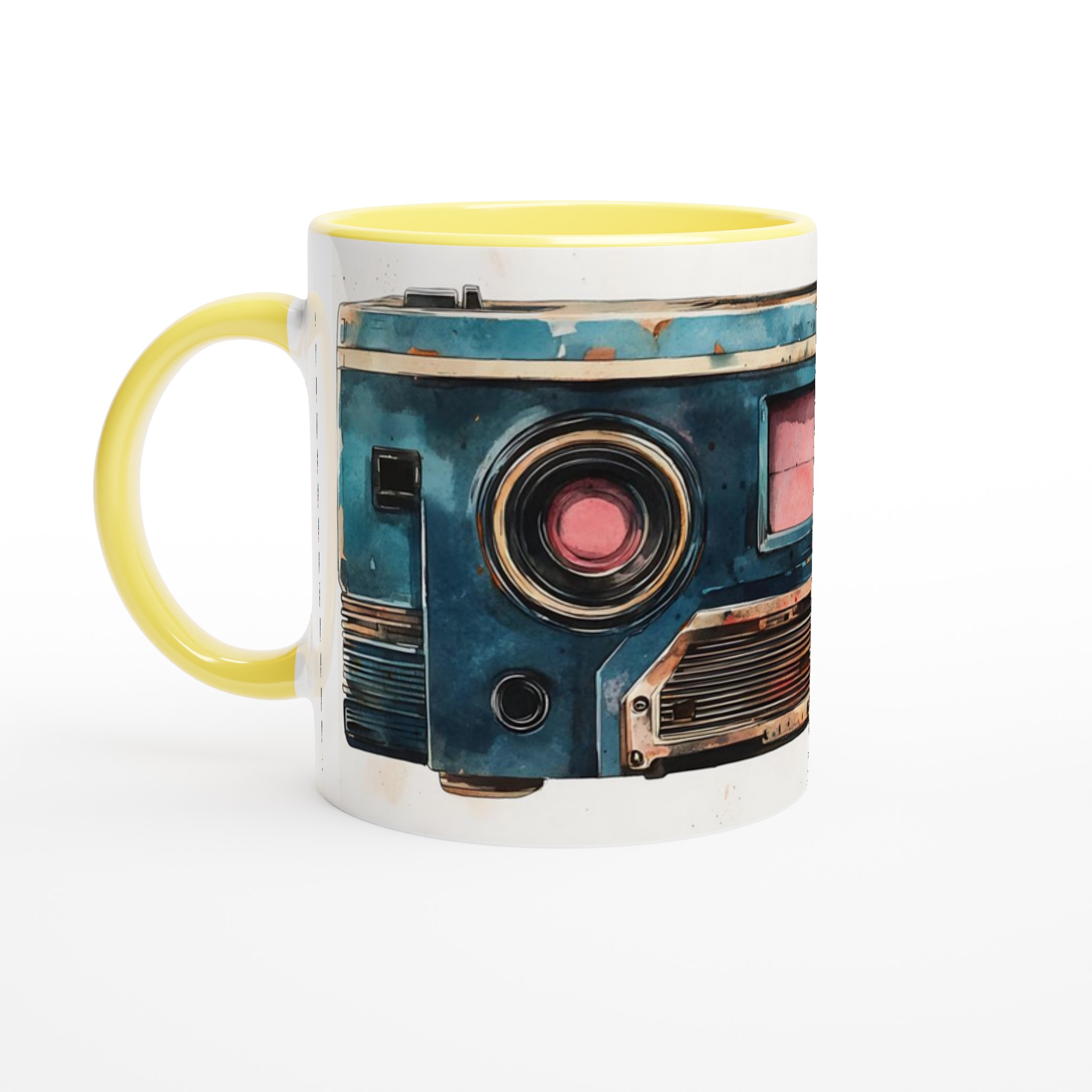 Retro Boombox Akvarell Keramisk Mugg – Nostalgisk Design i Ditt Val av Färg 3 ff19d7b1-f9c9-4950-89a9-3f4a8e6751aa