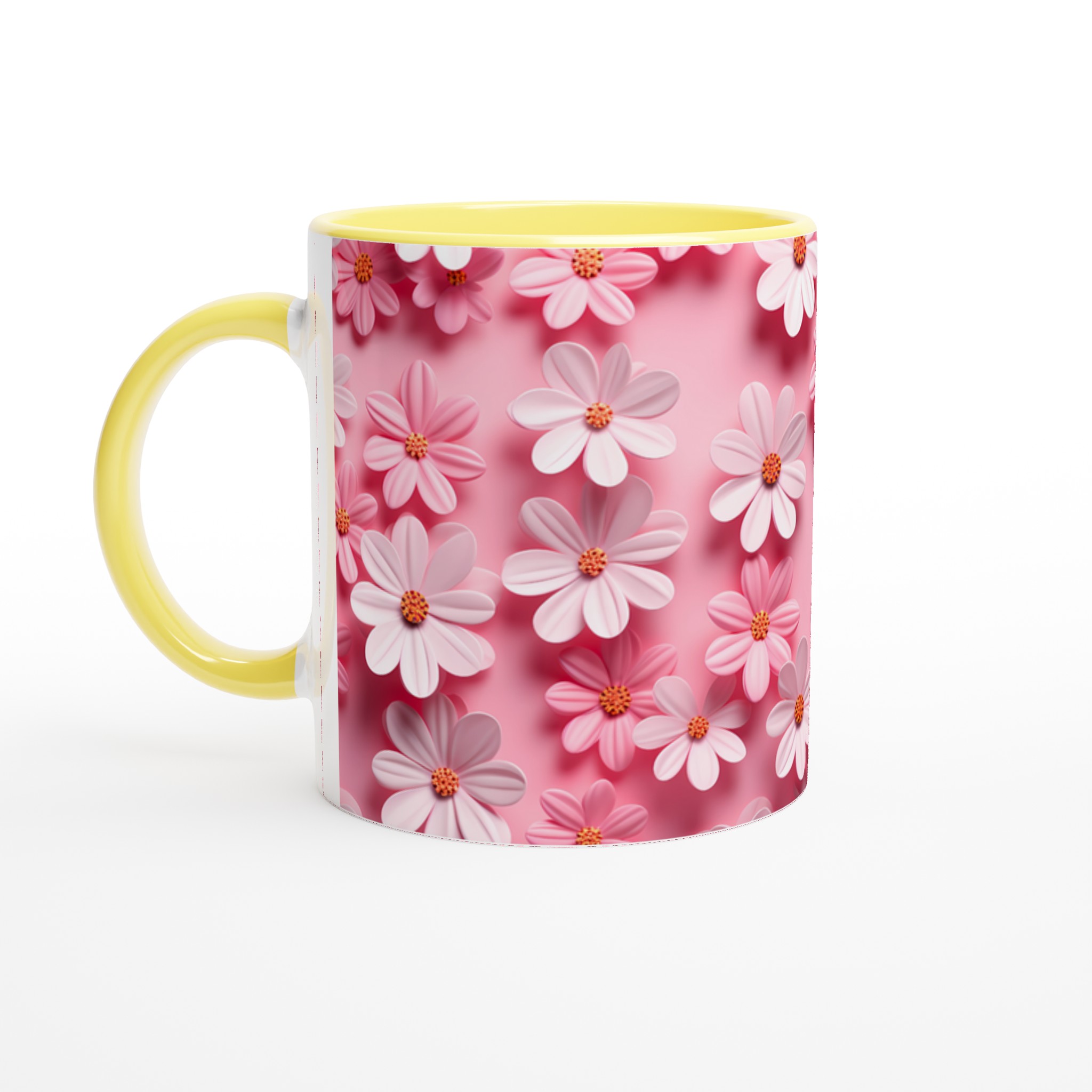 Rosa dröm 11oz keramikmugg – Blommig magi i din hand, välj bland flera färger! 5 ff3bef4a-8af3-4a7e-b838-14a81d281536