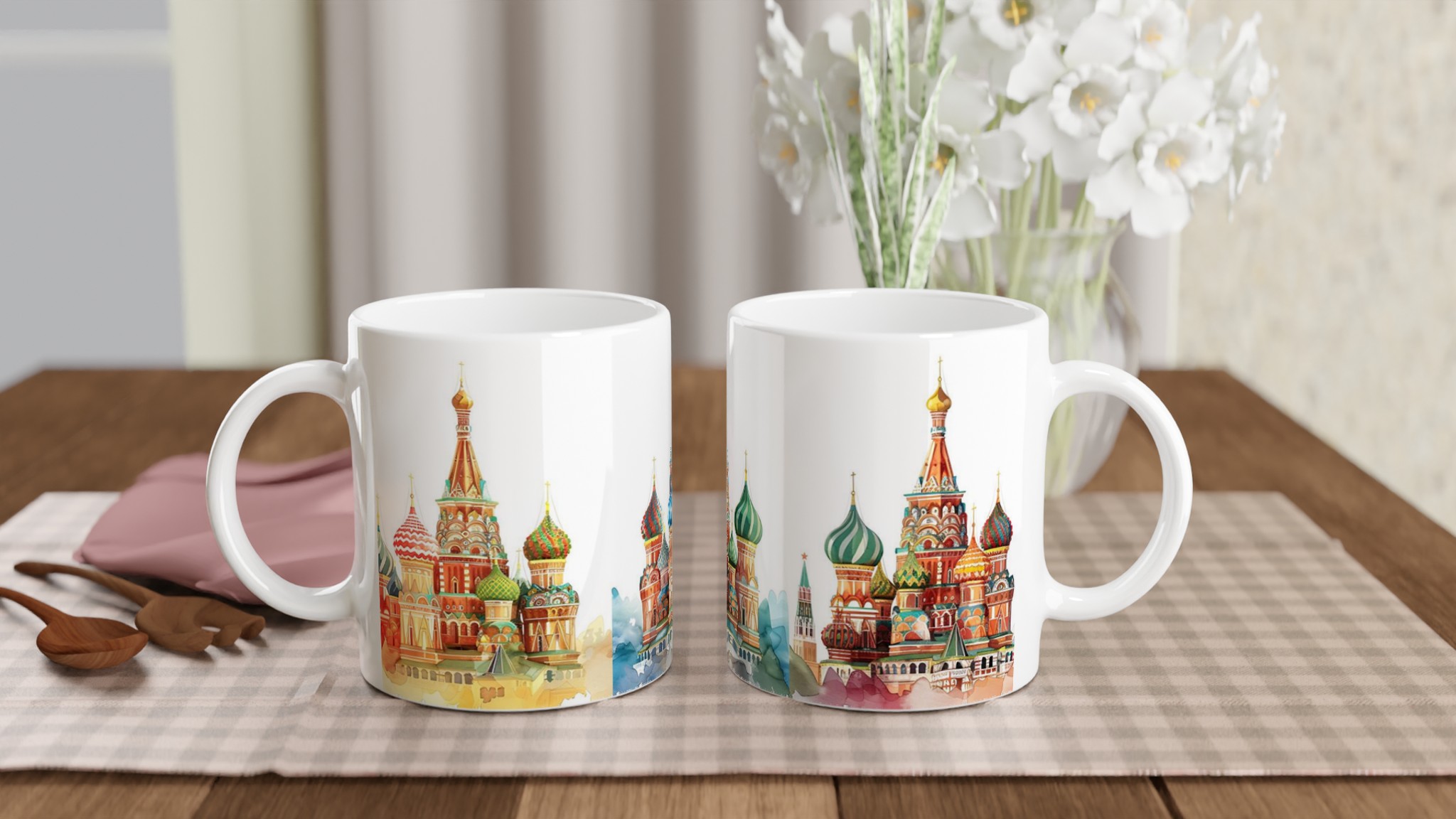 Färgglad St. Basil-akvarellmugg – 11oz premium keramik i ditt val av 7 nyanser 10 ff72c851-3cab-4871-a163-490e66bd8bbf