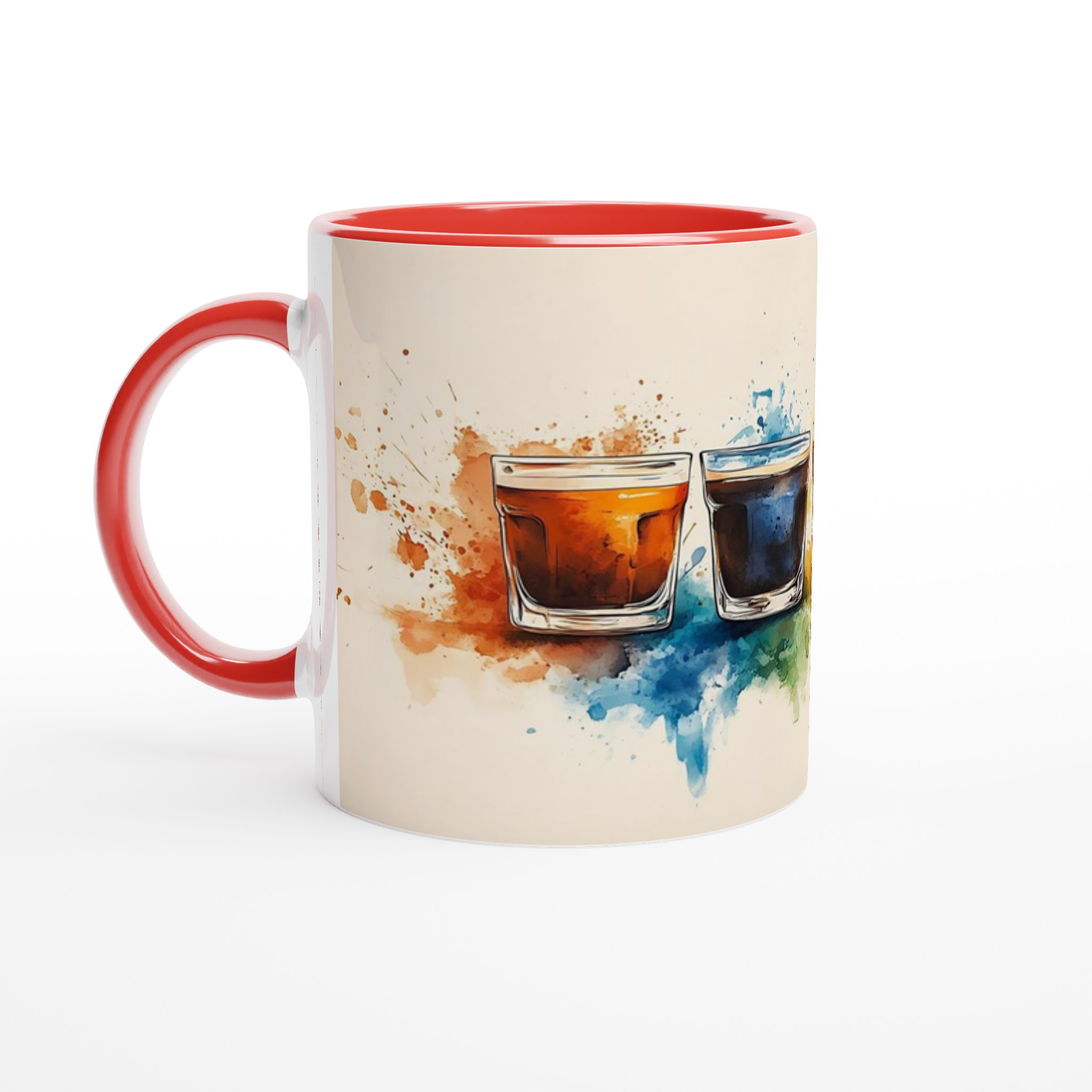 Färgsprakande Kaffekoppar Akvarell Konst Mugg – 11oz Keramisk Mugg i Varianter för Din Stil 5 ff818591-46ad-4271-9aed-2a1b45f4f9ed