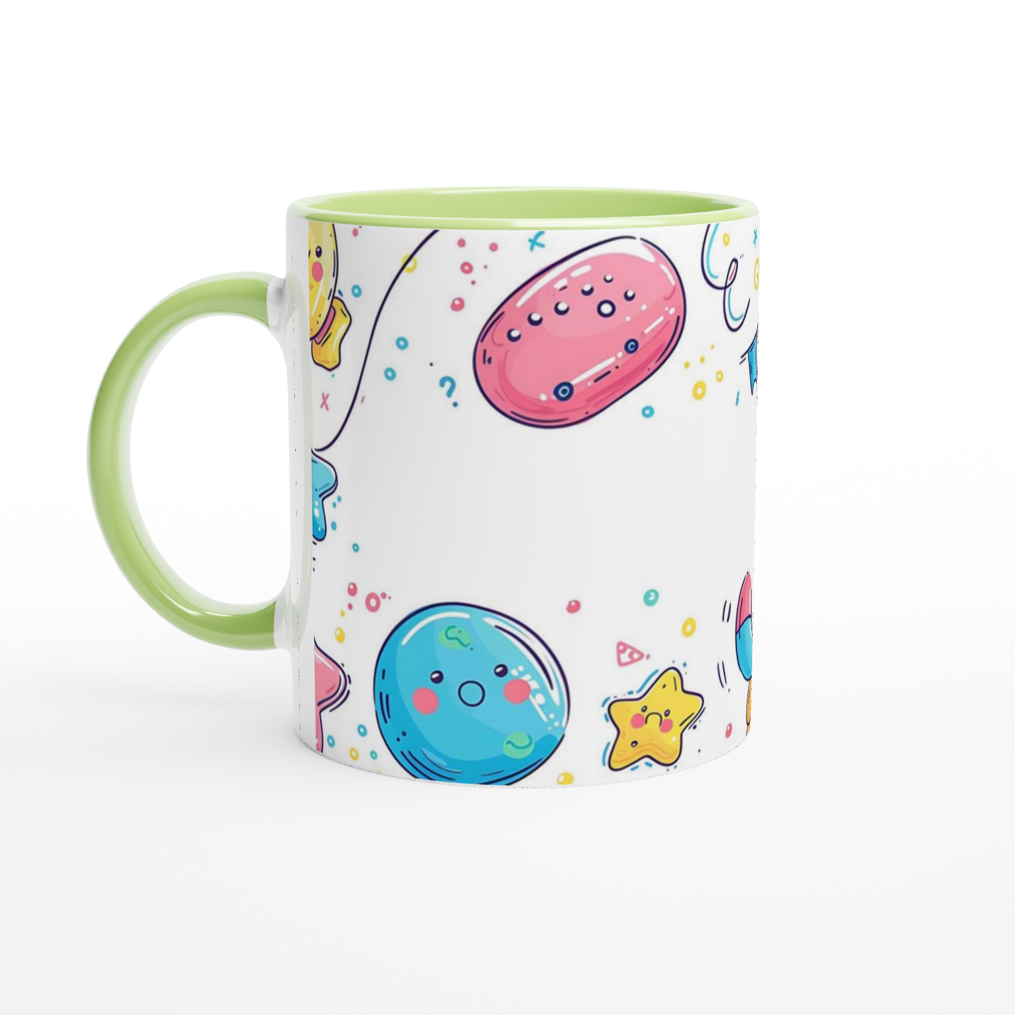 Lekfull Färgexplosion: 11oz Keramikmugg i ditt val av 7 Livliga Färger – Perfekt för Barnslig Glädje! 3 ffc14739-220f-48c1-b2e4-58357ef8a0f5