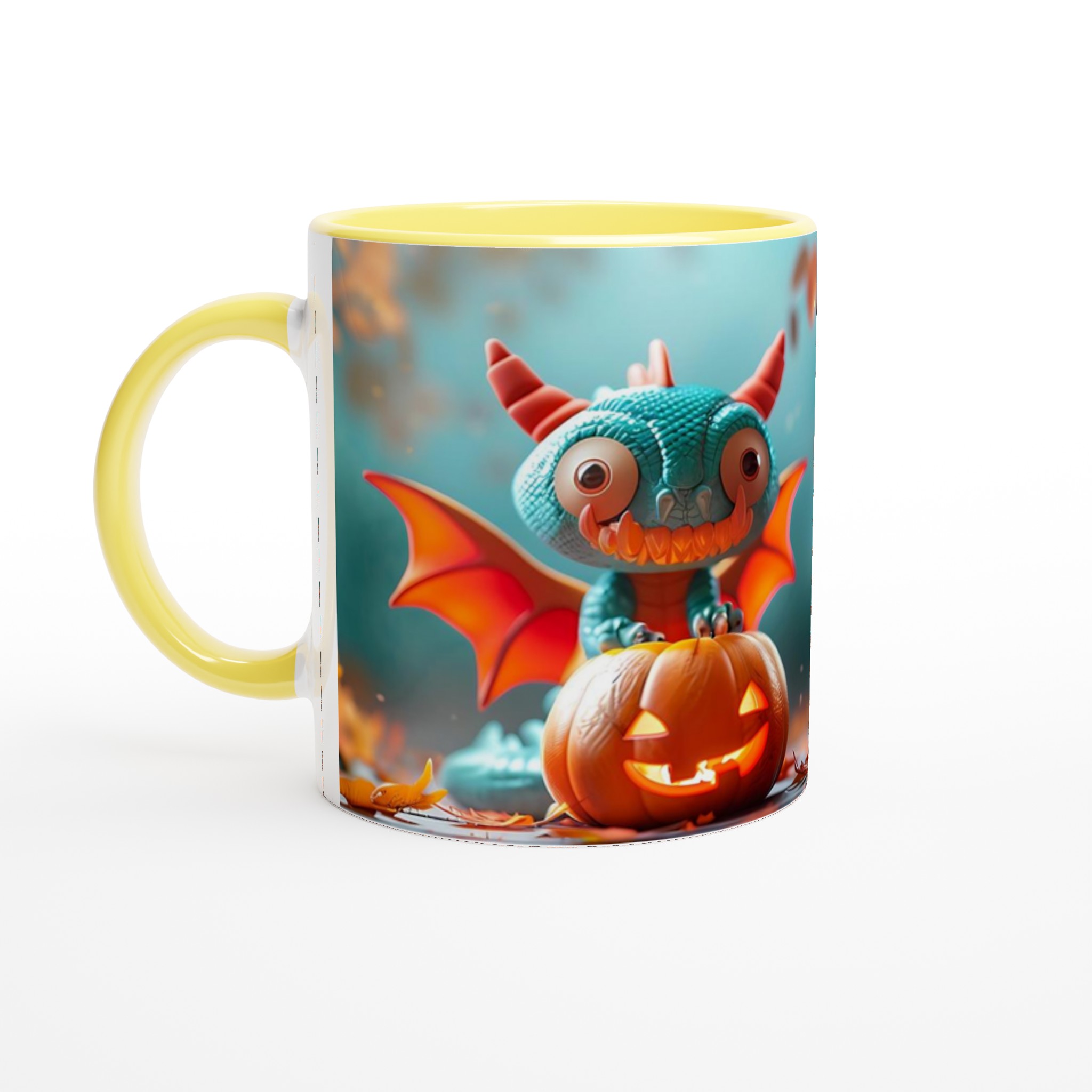 Söt Halloween Mugg med Drake & Pumpa – 11 oz Keramisk Mugg för Mysiga Höststunder 3 ffd73e0c-e55e-4aaa-aa87-3a1cfe12f51f
