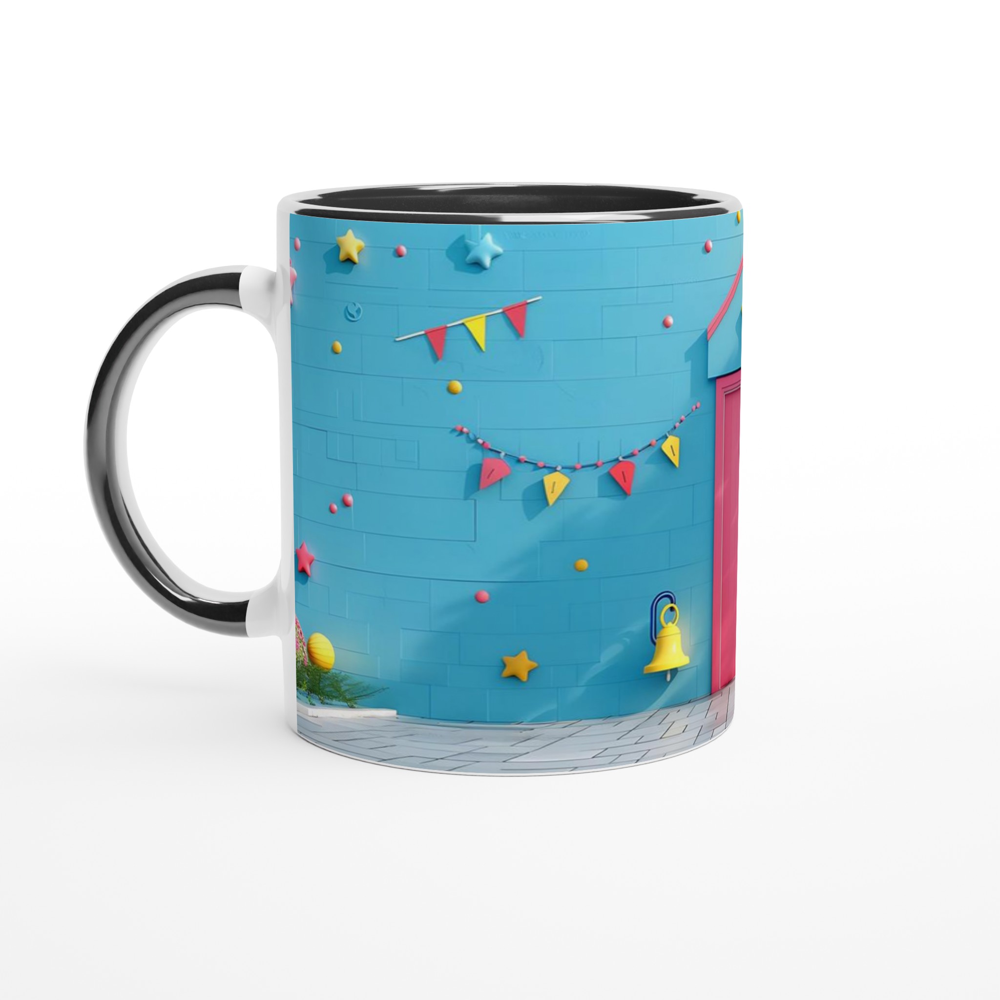 Lekfull Keramikmugg 11oz – Färgglad Barnrumsdesign för Kaffe, Te & Presenter, Välj Bland 7 Härliga Färger! 7 ffea2b1e-faa2-4c12-b898-2bbc9ab840b0