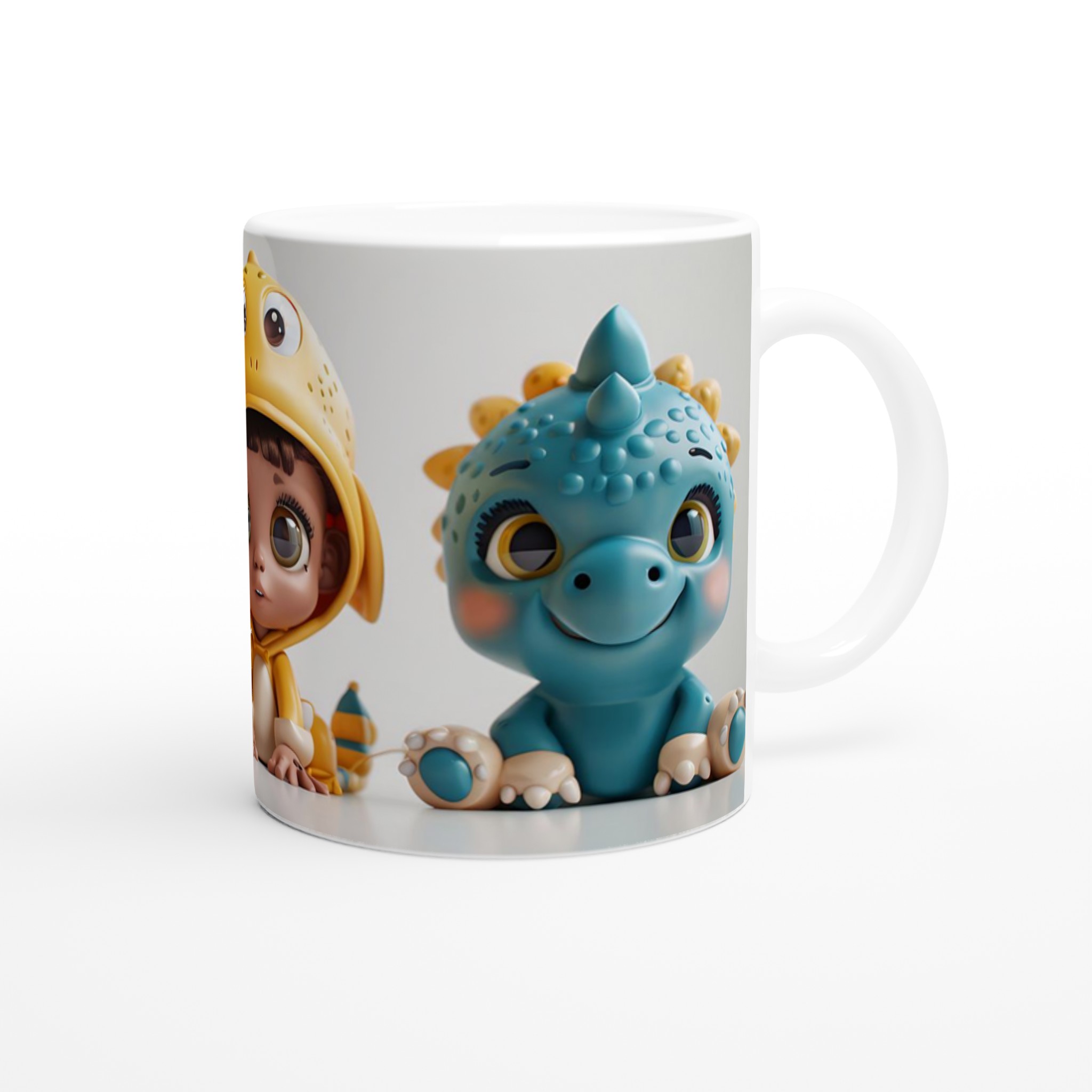Söta Dinosaurie-Babymuggar: 11oz Keramisk Mugg för Små Äventyrare & Stora Leenden! 9 0006aa8c-01bf-4231-84b1-1b946249869d