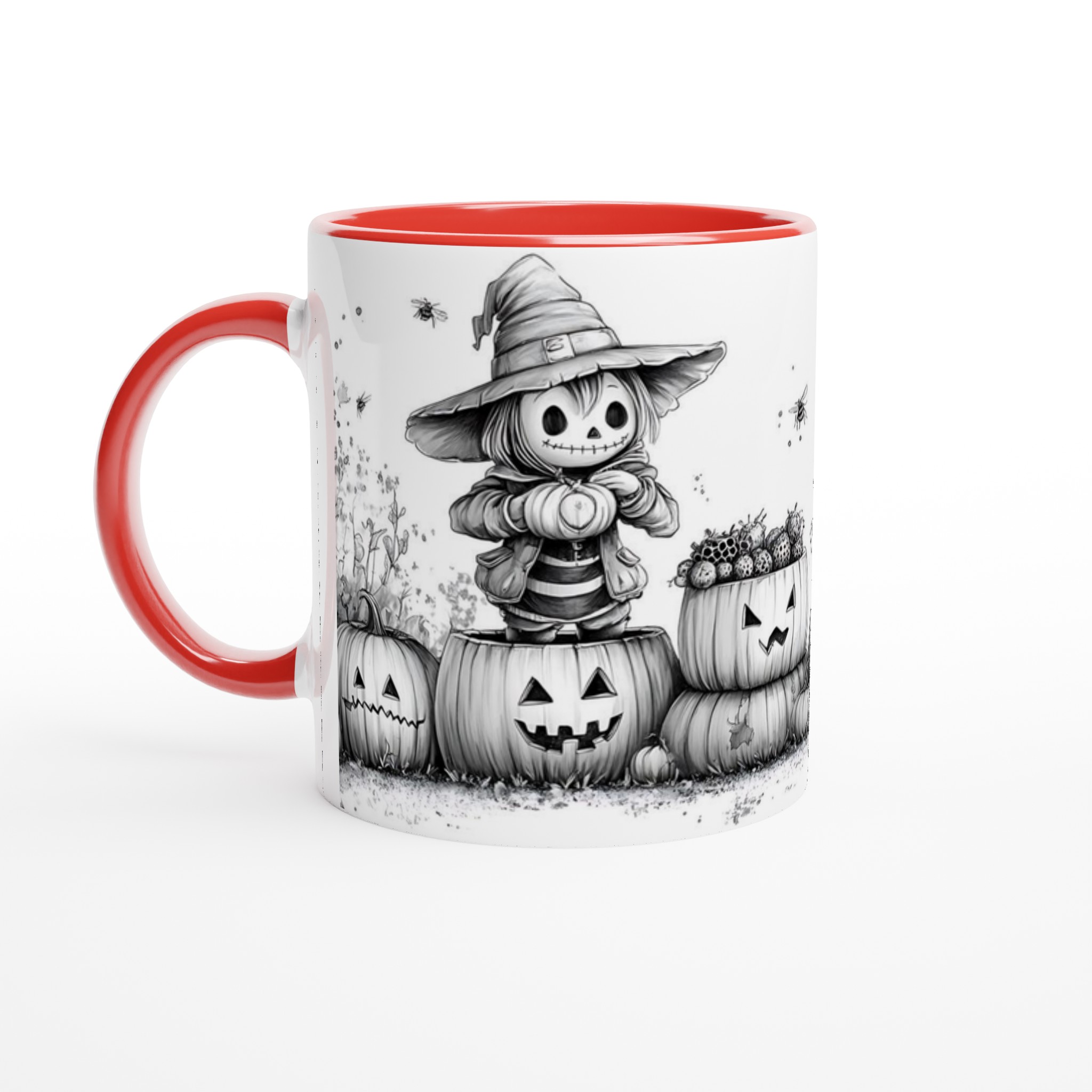 Söt Halloween Skrämsel: Pumpa Jack-o'-Lantern Muggen – Välj din färg! 5 003647a5-1fff-4472-baf3-805271de8dfe