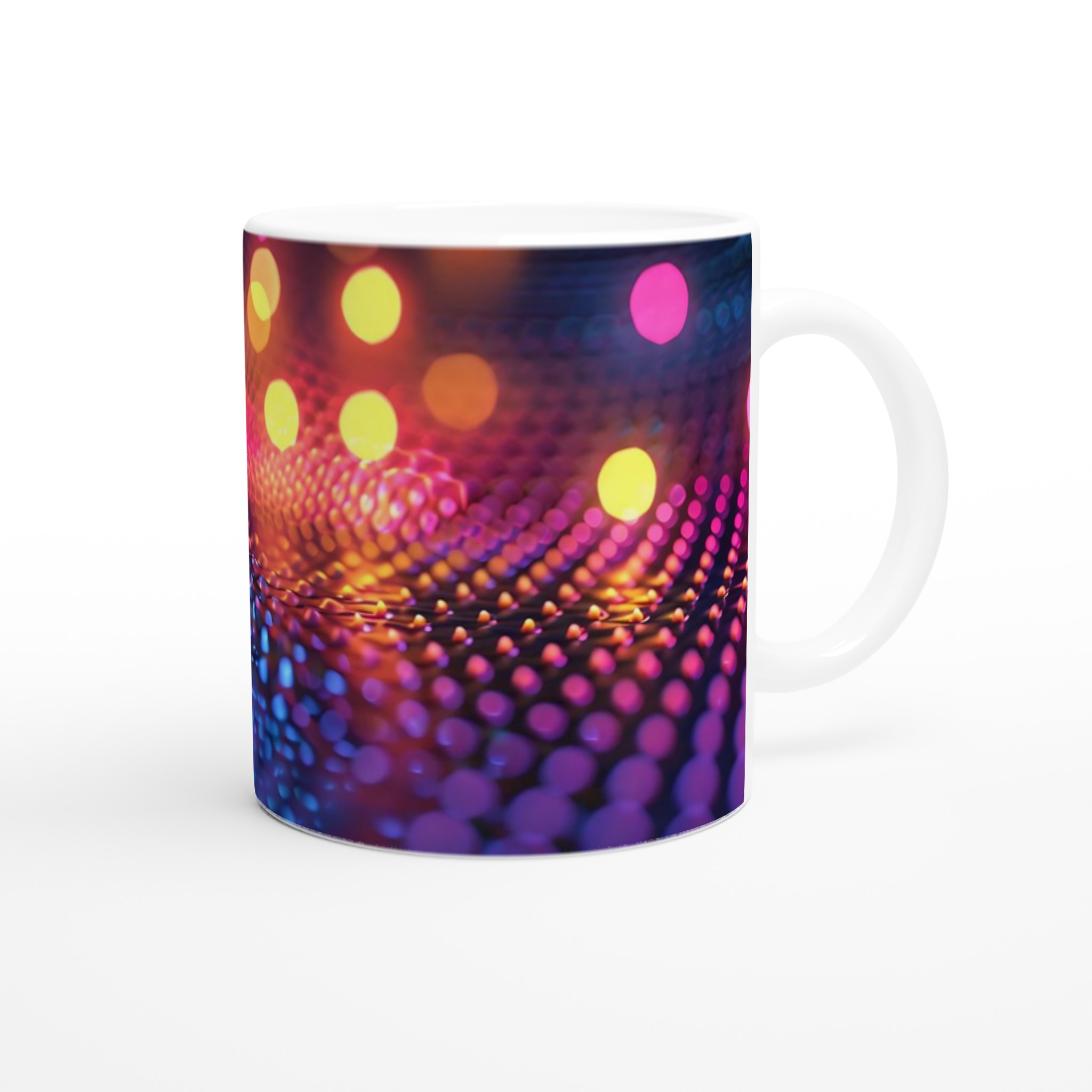Neon Vibe Keramisk Mugg – 11 oz i Livfulla Färger för Din Dagliga Kaffeupplevelse 9 0042c3b9-8ea6-431a-b17d-68ed84033e26