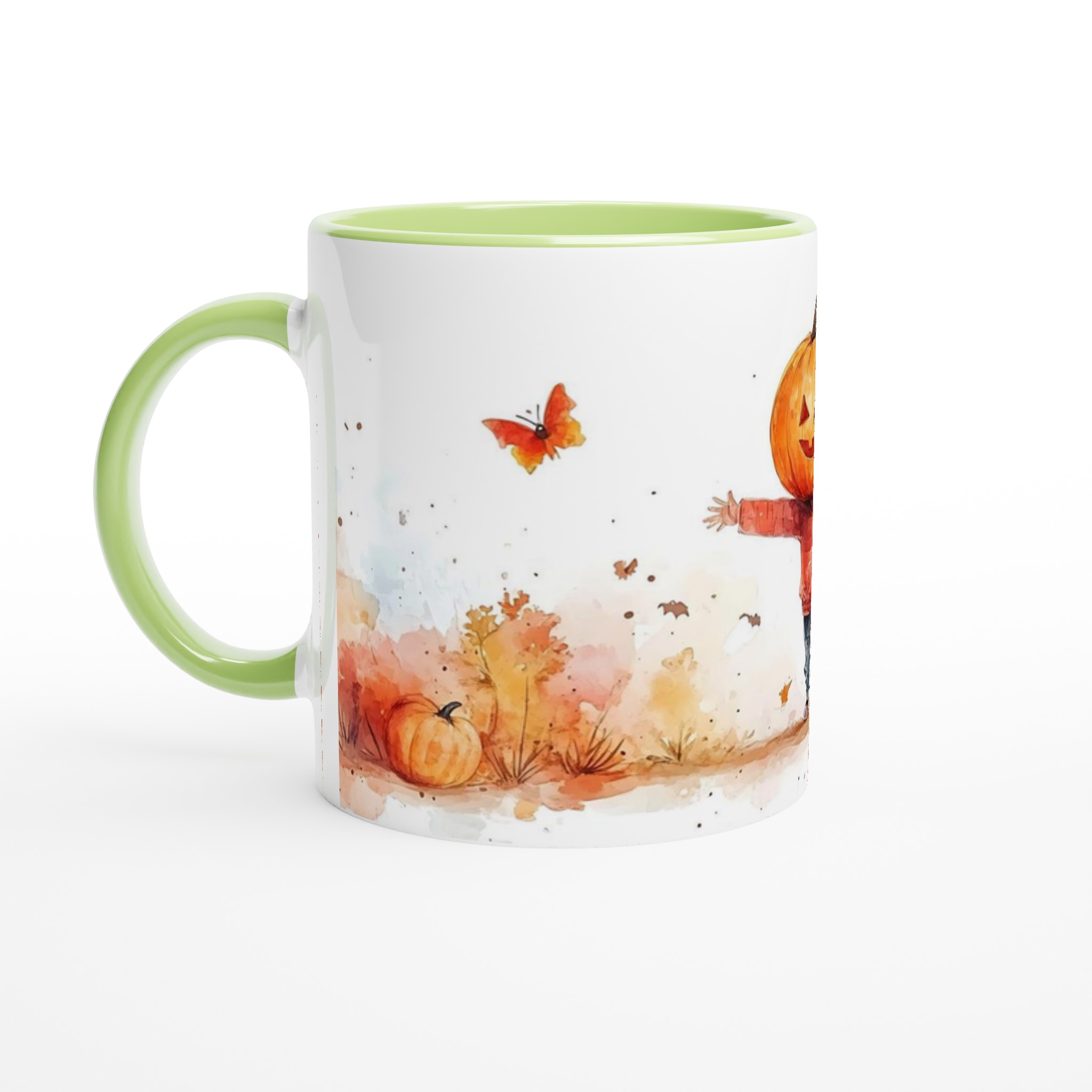 Lekfull Halloween Pumpa Mugg - Charmig Höstdesign i Valfri Färg, 11 oz Keramik 7 0069a9ea-ec2a-44d5-861f-28abe0159865
