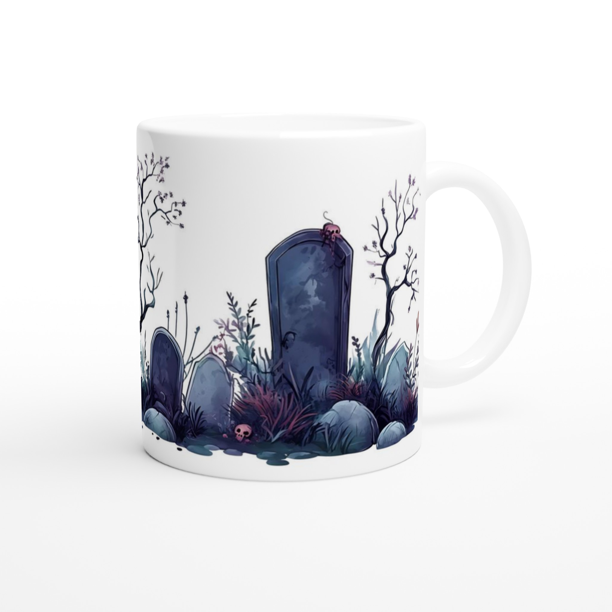 Mörk Romantisk Kyrkogårds Mugg – Spöklik Charm för Halloween & Gotisk Stil 9 007769c7-40cd-4e9b-8185-44f3804c7216