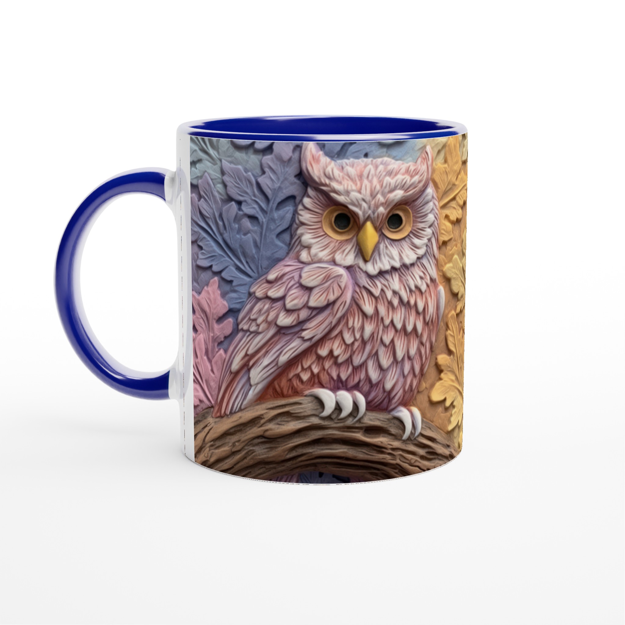 Elegant Keramisk Mugg med Ugglemotiv i Dova Pasteller – Välj Din Färg 2 008504cc-397b-45f3-a79a-a414d4b0b39d