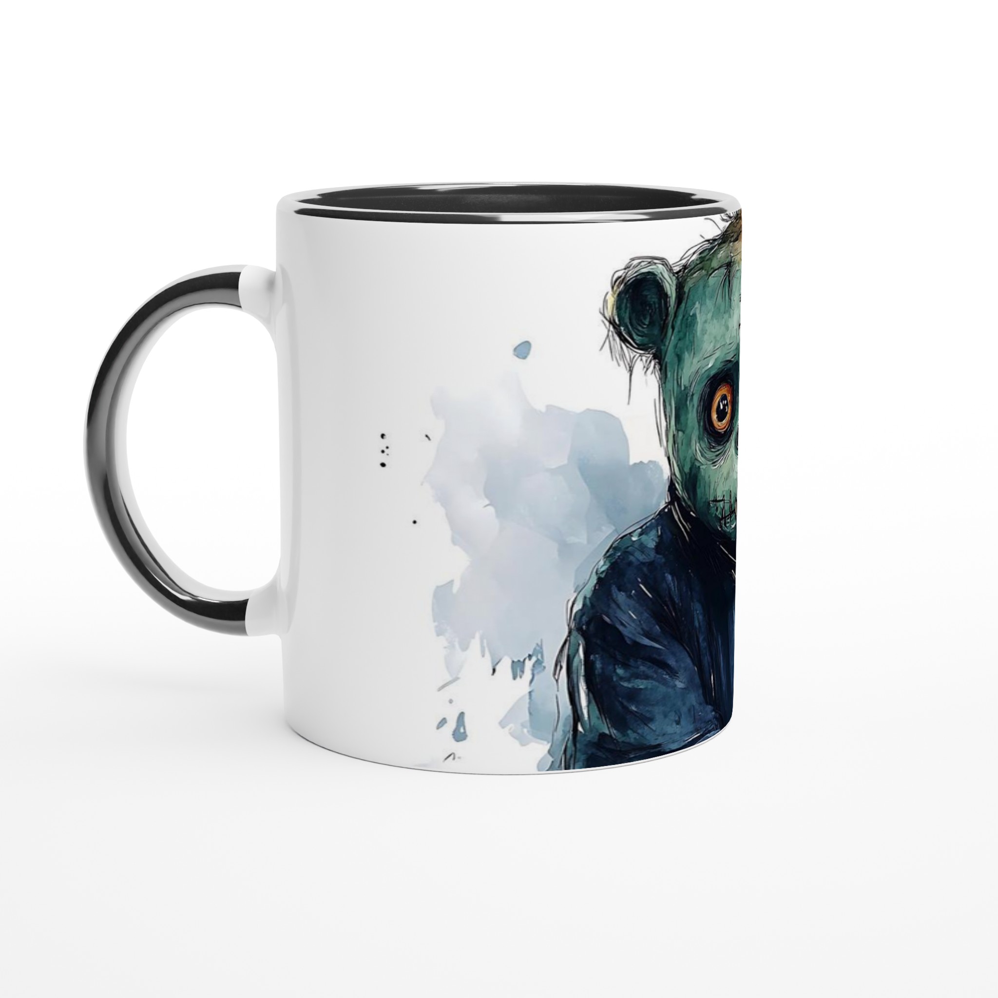Frankenstein-inspirerad Keramikmugg – Perfekt Halloweenpresent & Din Nya Favorit (11oz) 4 014bd689-d442-4857-a99e-df089051d802