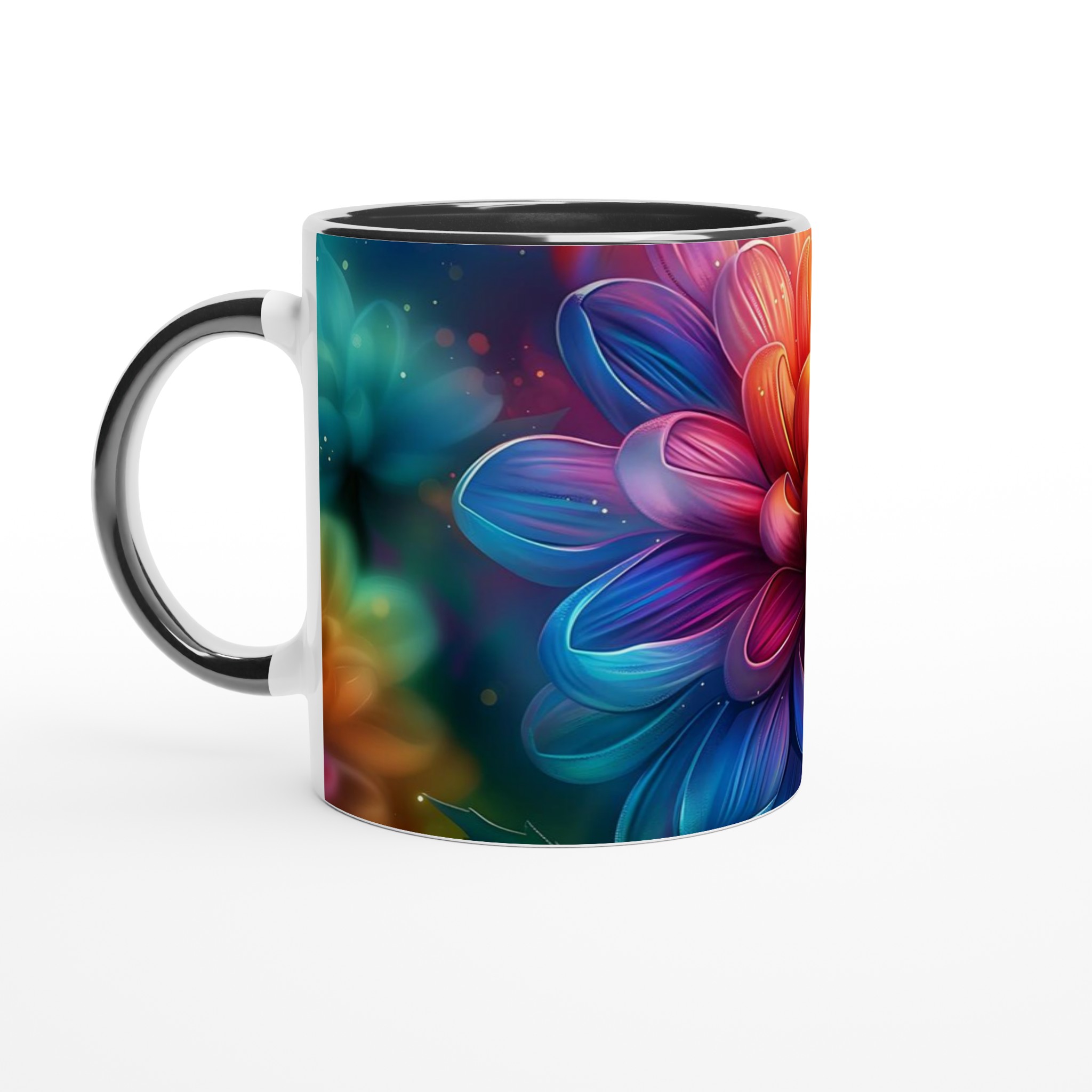 Färgexplosion Dahlia Mugg – 11oz Keramisk Kaffemugg i Levande Nyanser för Hem & Kontor 4 017f32a3-d1bd-4ae6-ba5c-42a533d57934