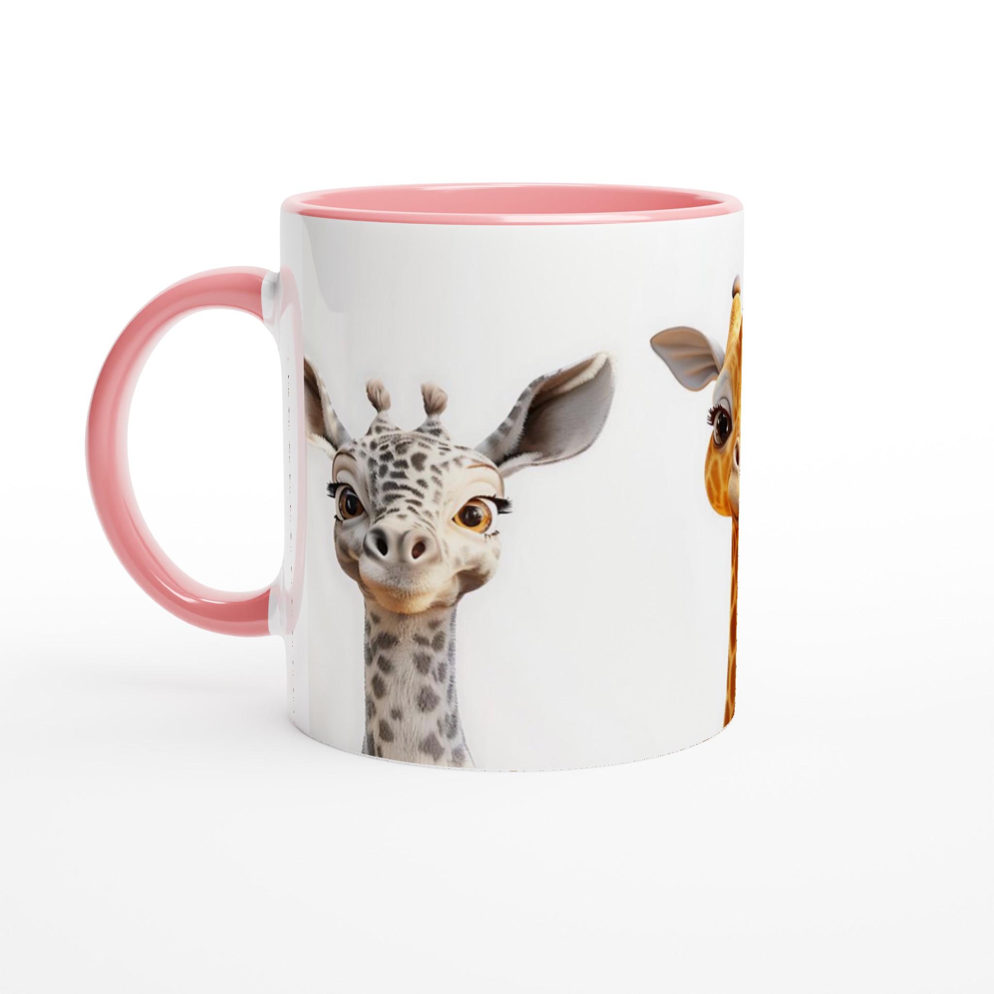 Söta Giraffkompisar – Personlig 11oz Keramikmugg i ditt val av sju livfulla färger 6 01cb5fca-571c-48f8-9683-b13b9342cc1a