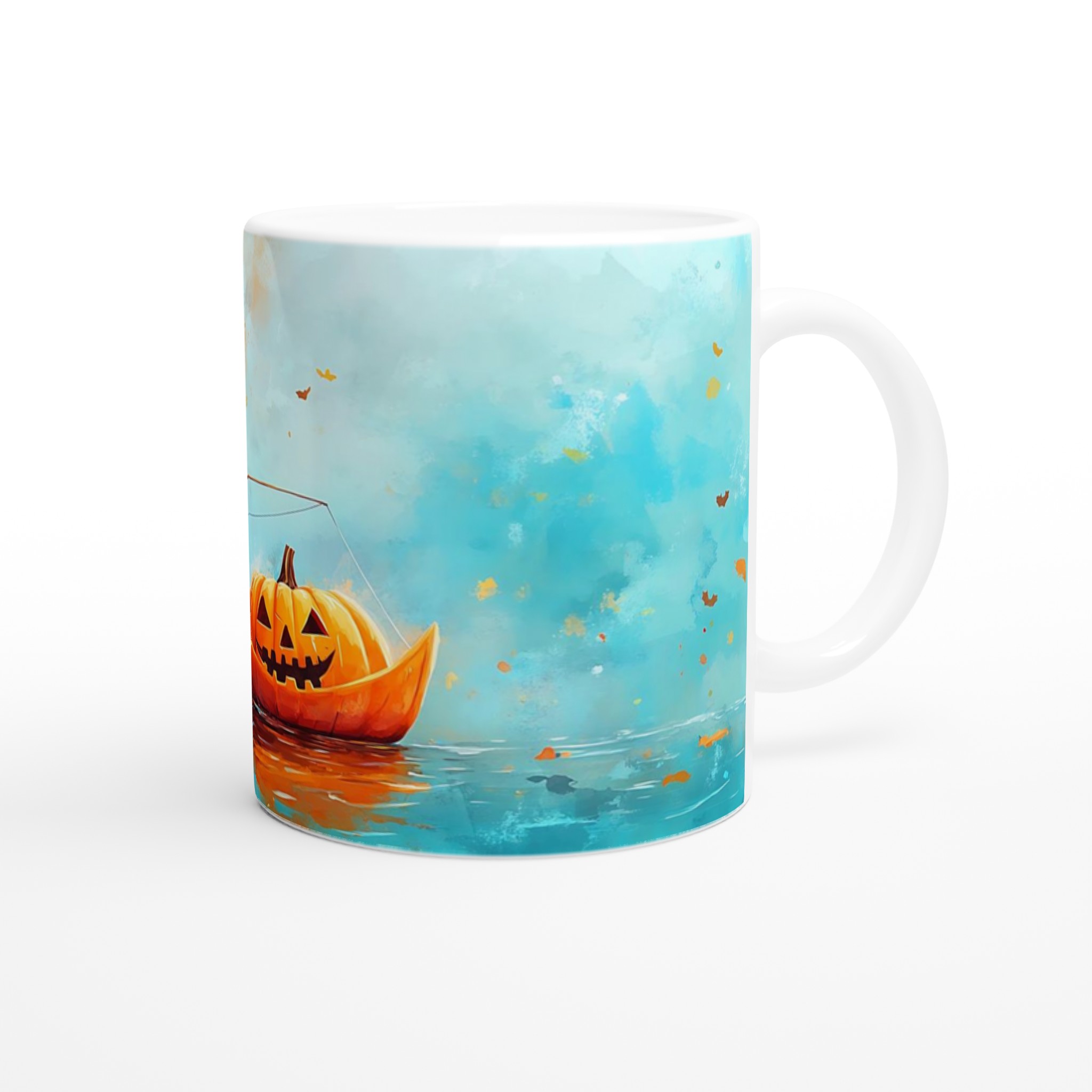 Magisk Halloween Mugg: Barn Fiska Pumpa i Höstfärger – Välj din Färg! 9 01f13e3b-55b2-4b72-b30c-ae35221100da