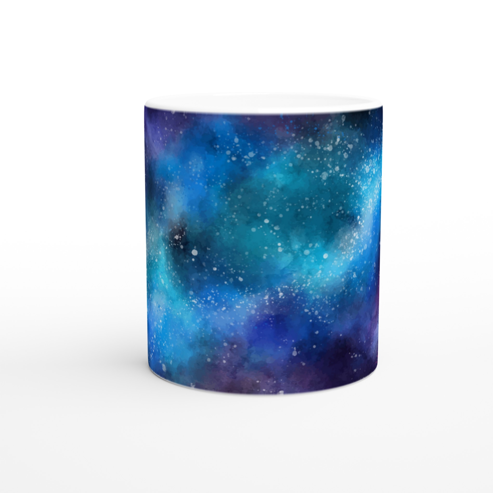 Vit 11oz keramisk mugg med drömskt galaxmotiv – välj bland sju iögonfallande keramikfärger 8 01f868a8-2aea-4299-878f-34b25daa5493