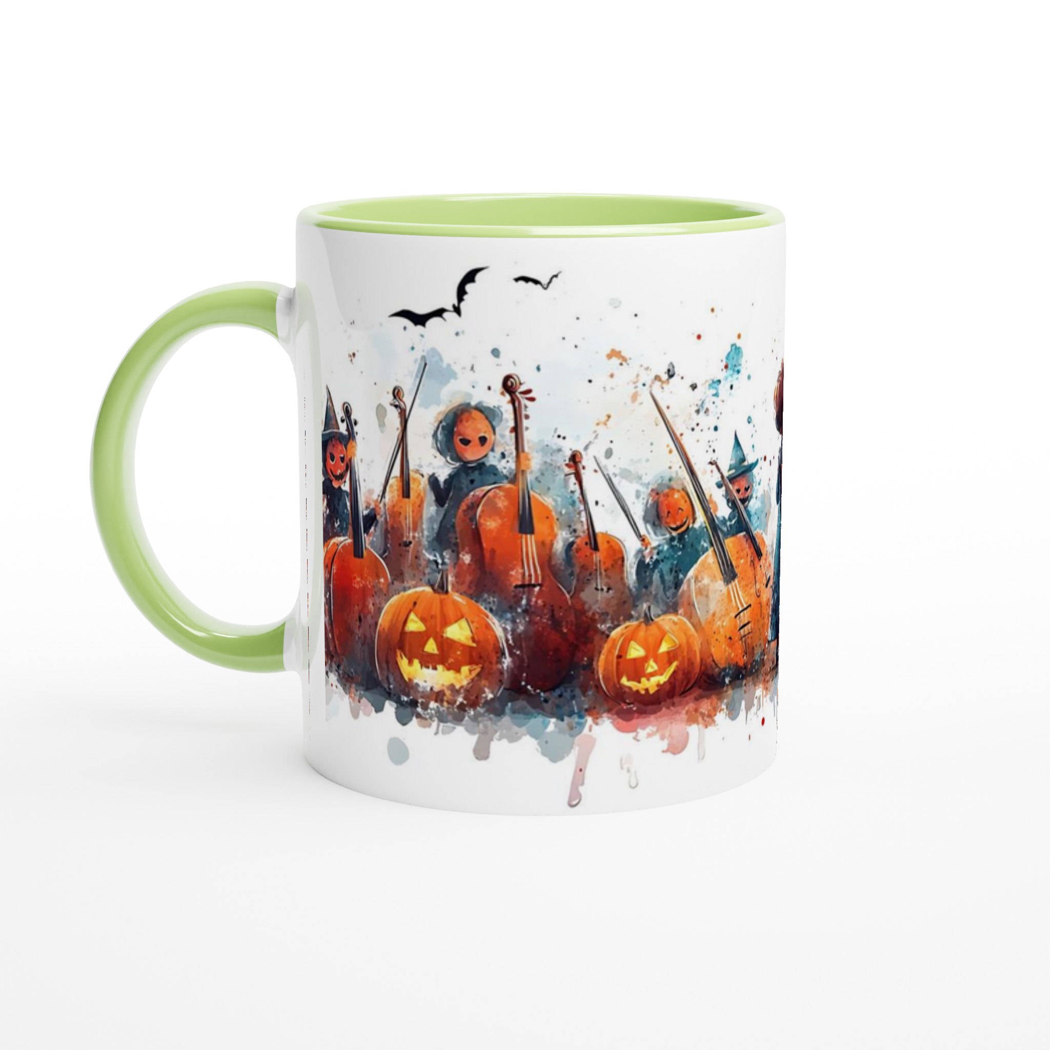 Magisk Halloweenorkester - Charmig 11oz Keramikmugg i ditt val av sju festliga färger 7 022f44b7-72c8-4ad6-813f-6c9706b05cae