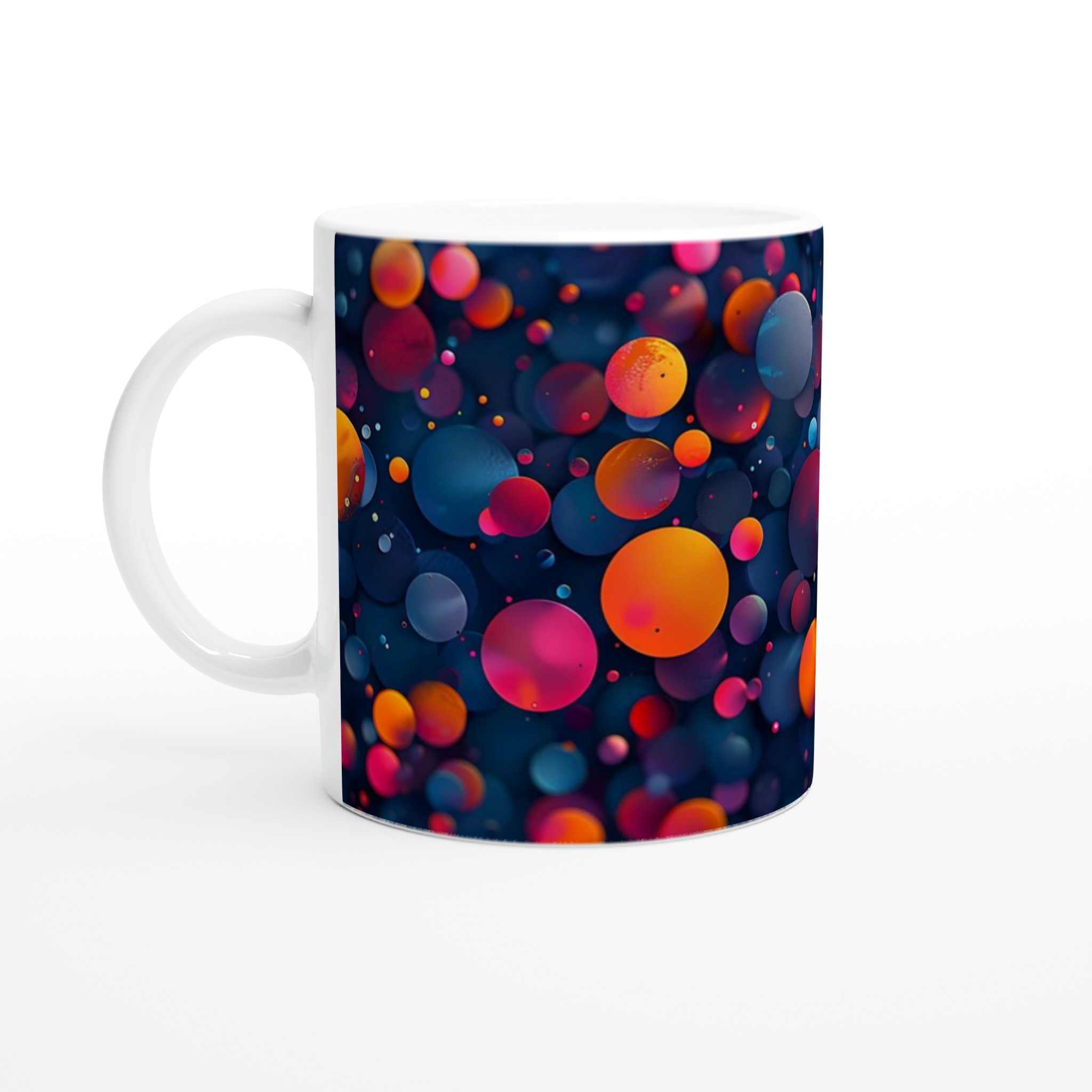 Abstrakt Bubbel Keramikmugg - 11oz Konstnärlig Kaffekopp i Flera Färger 1 027eeb70-8dec-42fa-8d3b-289b7efb3a80
