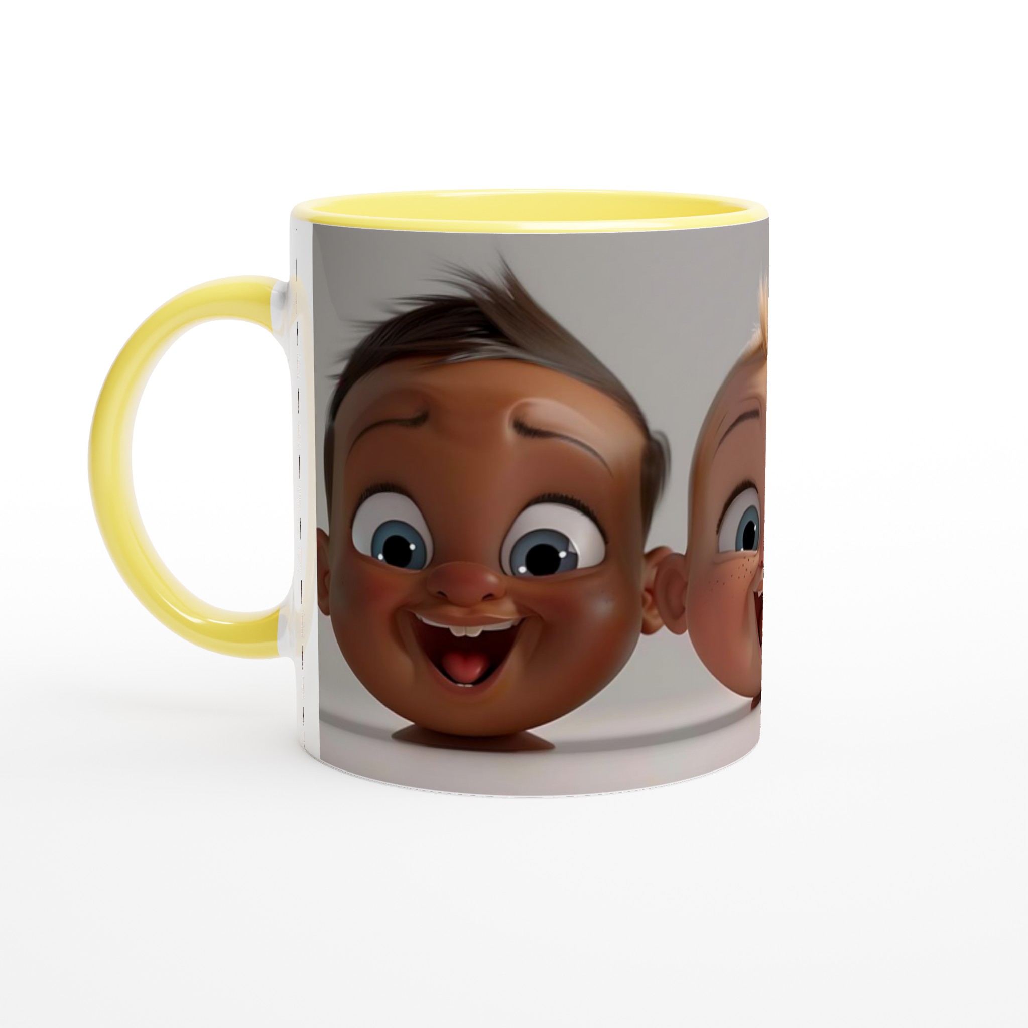 Söta Babyansikten Keramikmugg – Glada Karaktärer för Kaffet. Välj bland 7 Färgstarka Nyanser! 3 02d25e43-0ff5-40cb-b34e-06a6d9551aa5