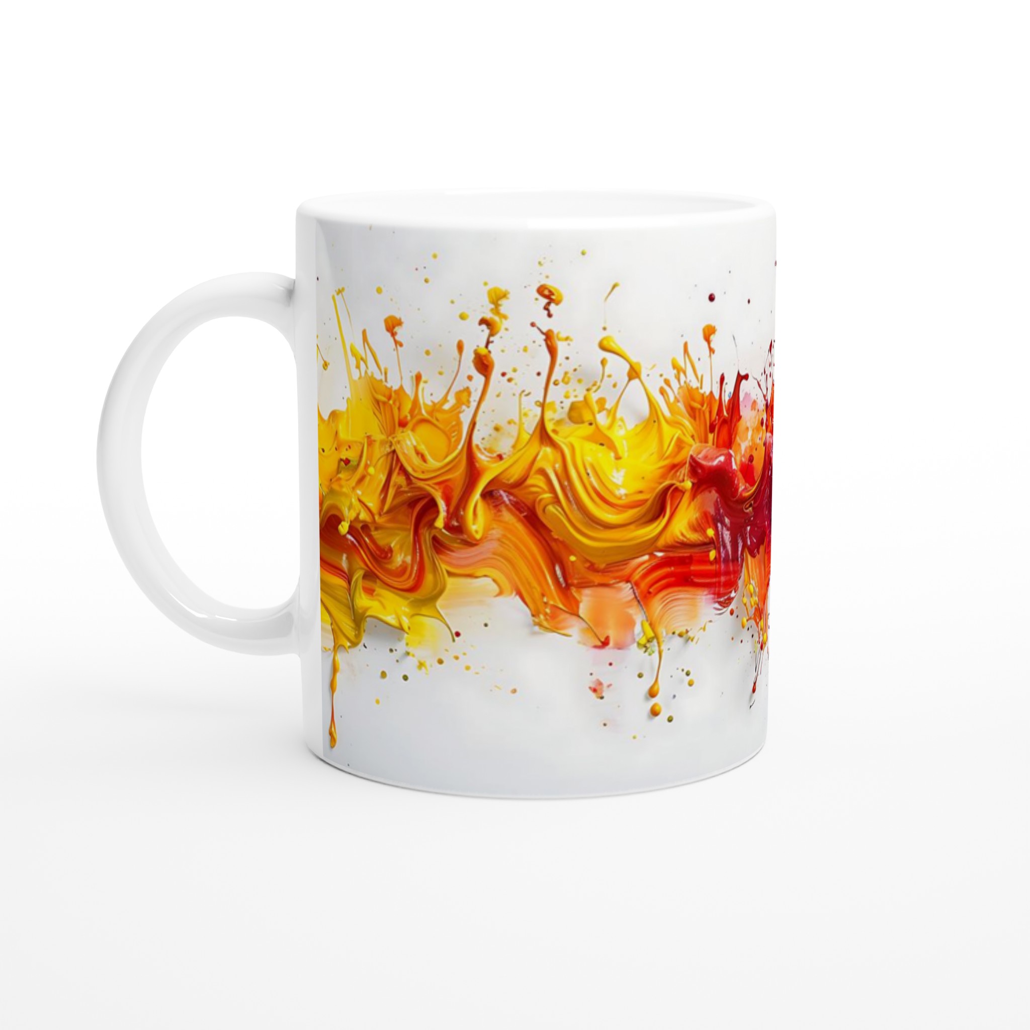 Vit 11oz Keramisk Mugg - Välj bland Regnbågens Färger för en Livlig Start på Dagen! 1 02d9f82e-ee1b-451b-b5dc-a9f98a894226
