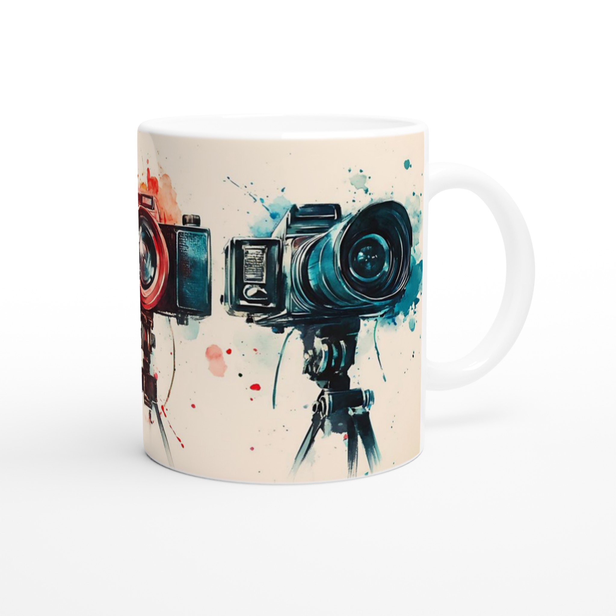 Kamerakonst – Akvarell Keramikmugg 11oz – Levande Design för Kreativa Själar 9 035518e2-833a-4396-825f-315785f6ab74