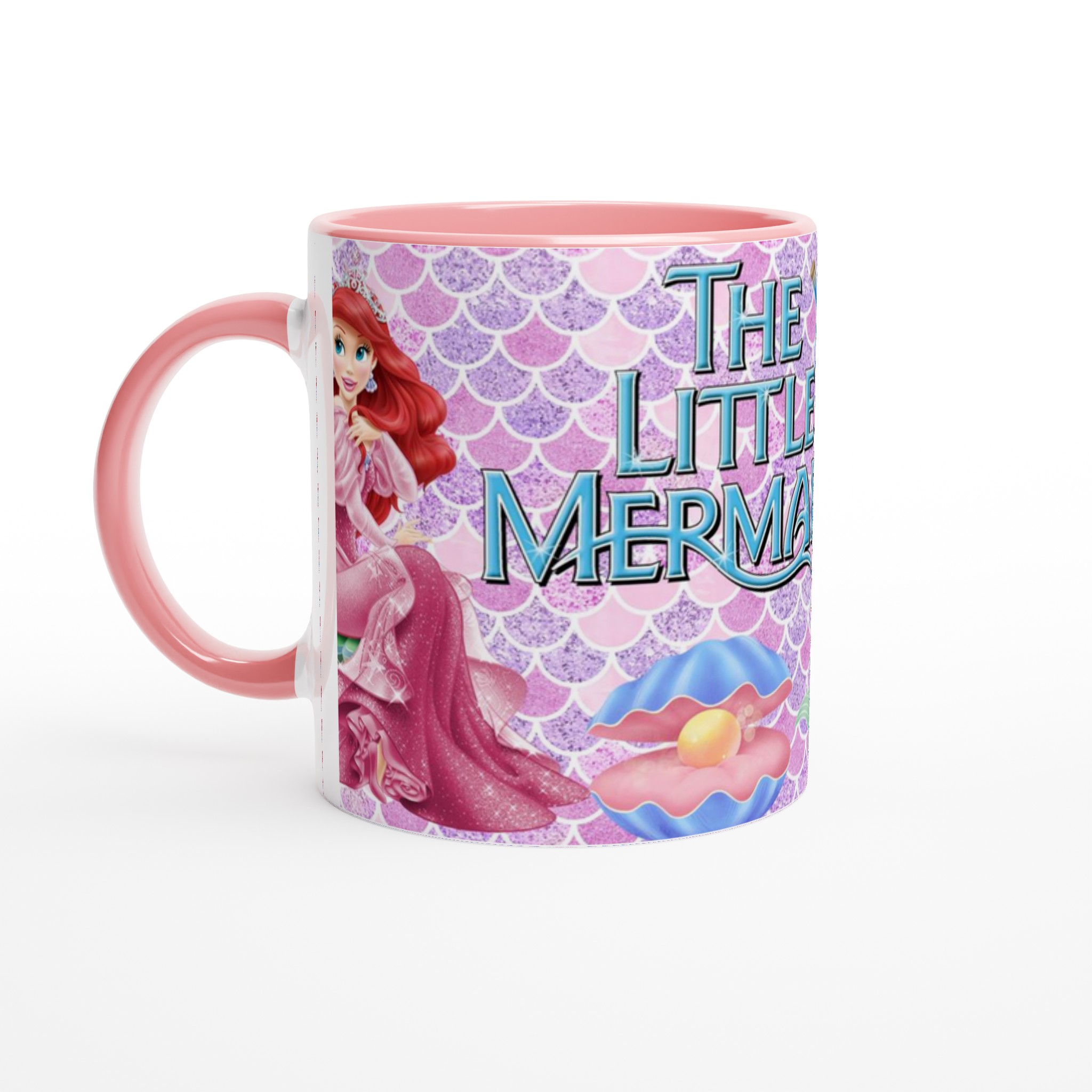 Vit 11oz keramisk mugg med The Little Mermaid – Livfull design i valfri keramikfärg 6 0367b2b8-45b6-4a61-a1fa-1d52aaf9d135