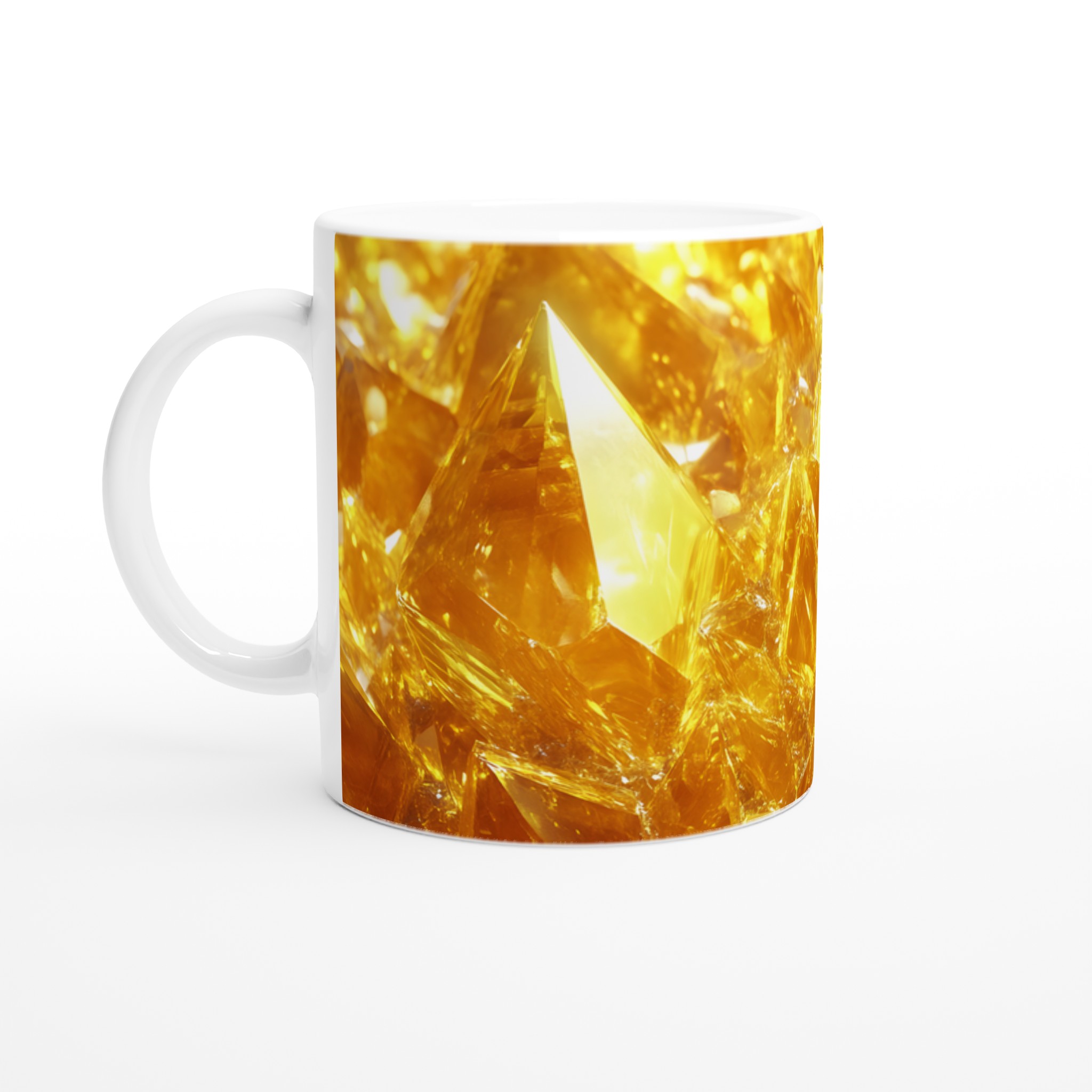 Gyllene Citrin-inspirerad 11oz Keramisk Mugg – Lys upp din dag med en explosion av glans och färg! 1 03766597-f768-41d5-9efa-65e8114dd61b
