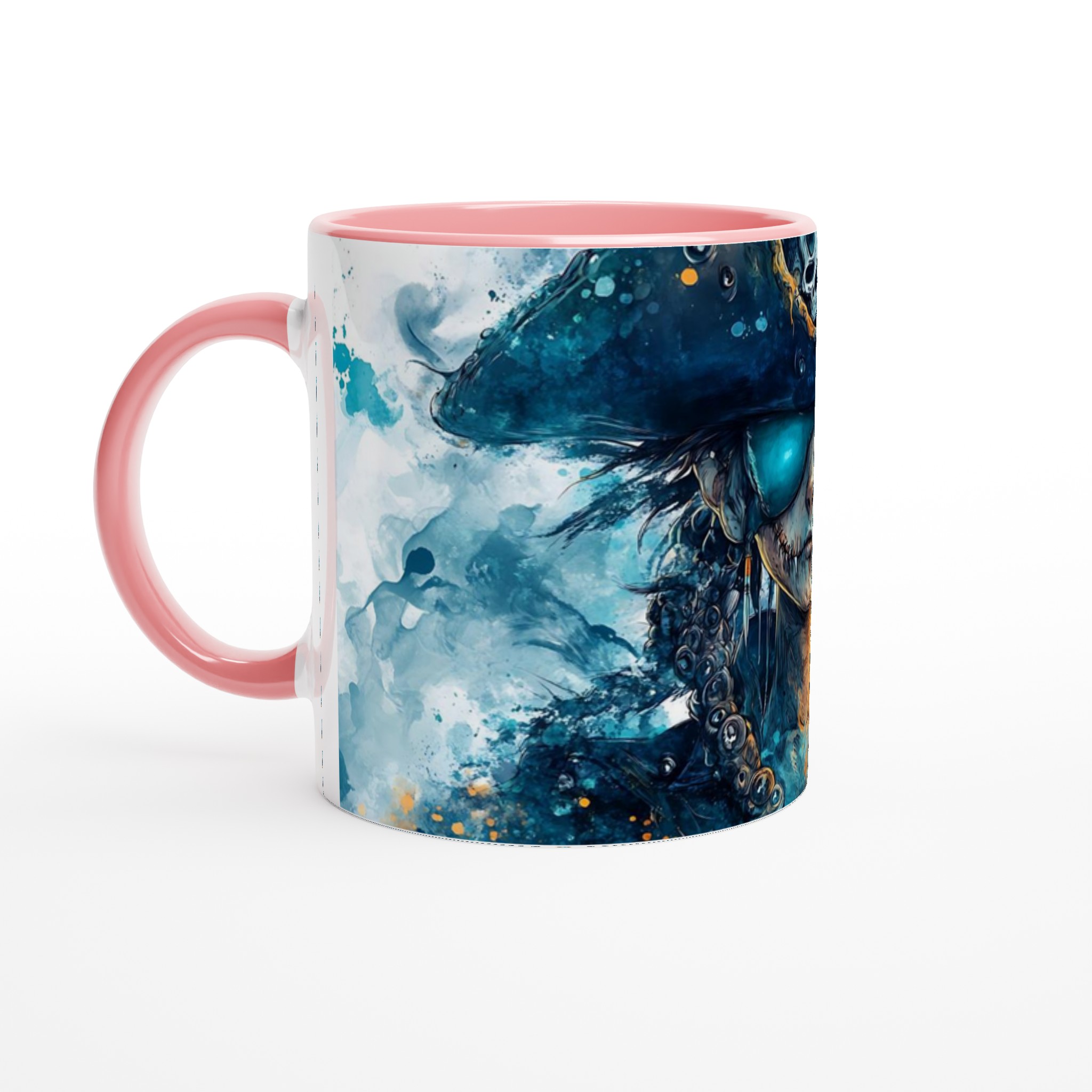 Pirate Nightmare Mugg – Akvarellstil | Unik 11oz Keramikmugg i Sju Färger 6 037be7ae-891b-46cc-9e3e-0087215485f1