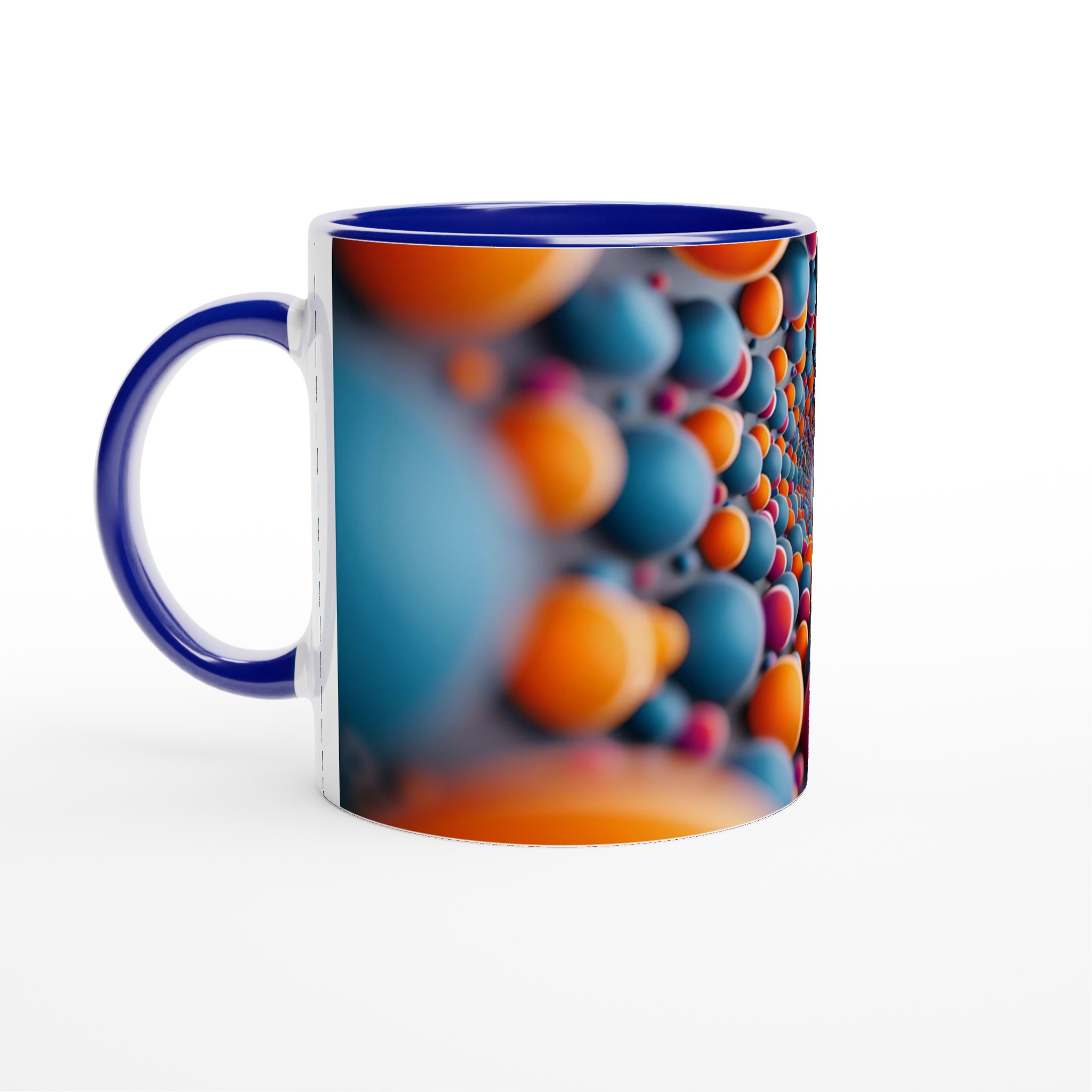 Abstrakt Bubbel Explosion Keramikmugg - 11oz, Välj din Favoritfärg! 2 03858394-d51a-4220-abe6-041465709303