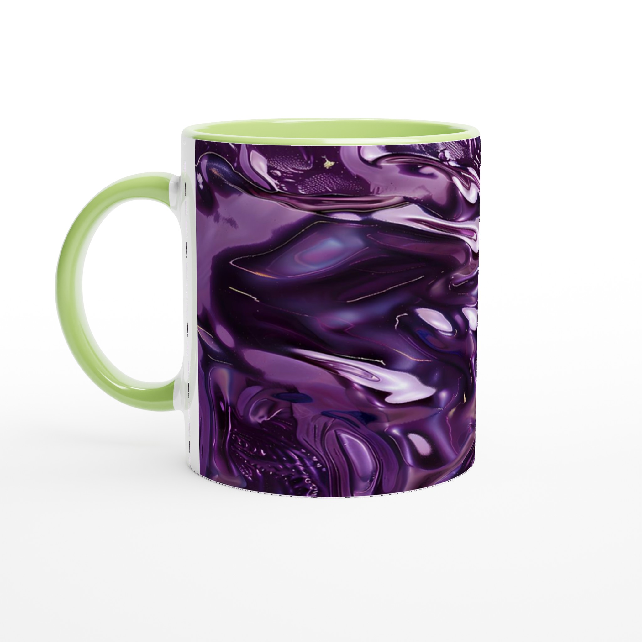 Abstrakt Lila Våg Mugg – 11oz Keramisk Mugg i Valfri Färg för En Modern Touch 7 0387a875-0497-4846-848b-8075b9f11961
