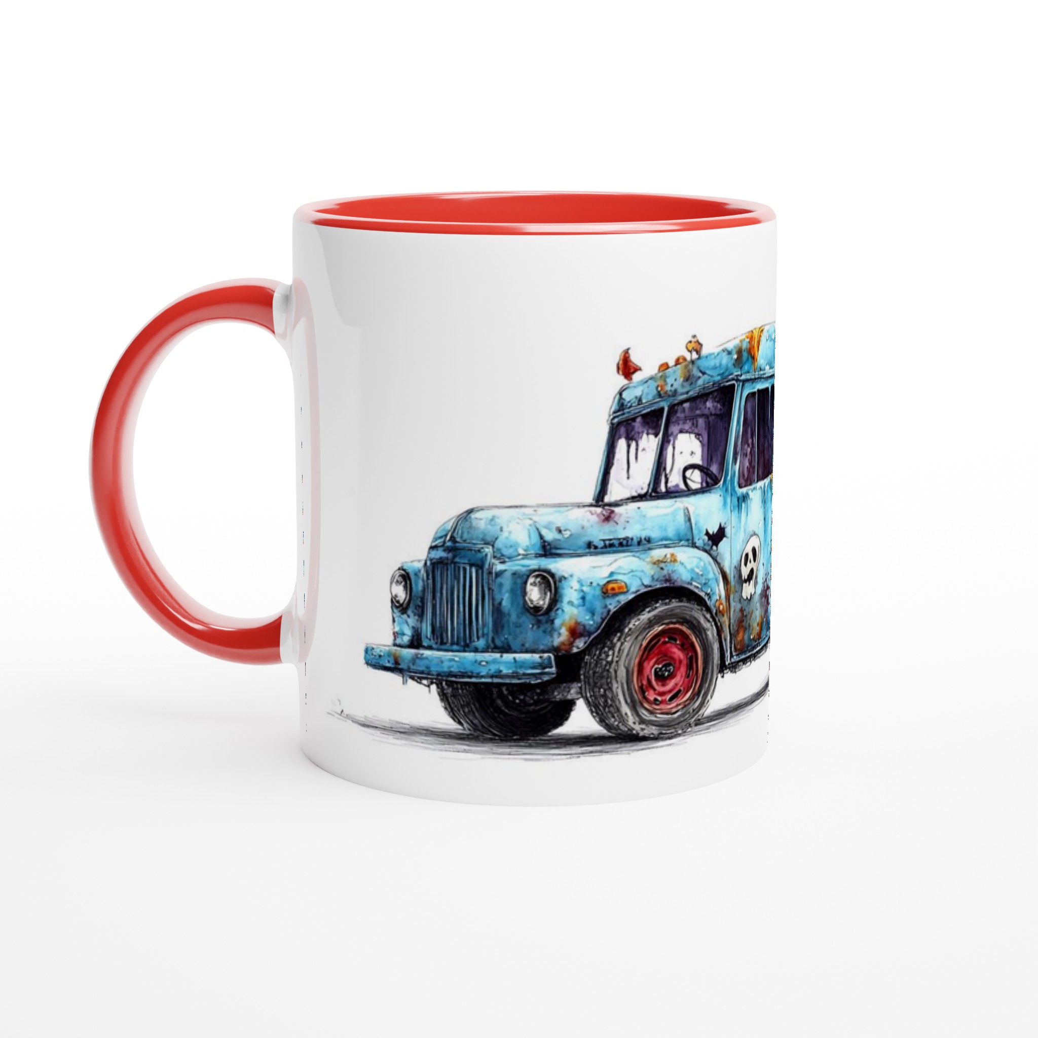 Spooky Treats Ice Cream Truck Mugg – Skrämmande charmig keramikmugg i 7 färger 5 04915d76-c06d-4ead-995c-cbe5d8ea038d