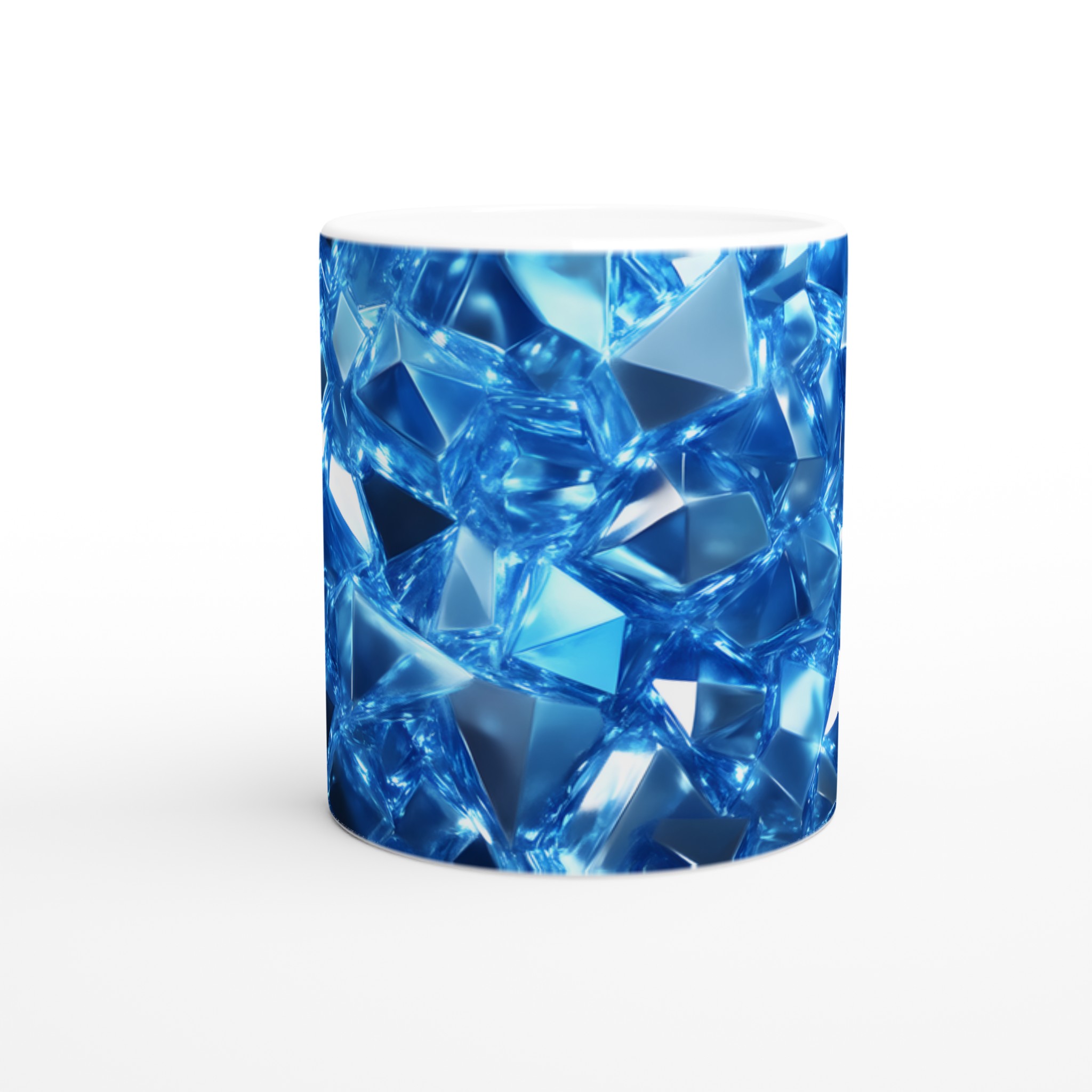 Glittrande Isblå Keramisk Mugg - Din 11 oz Vardagslyx i Valfri Färg 8 04aa8c8b-8b3e-4877-9070-cc43d3ccbe43