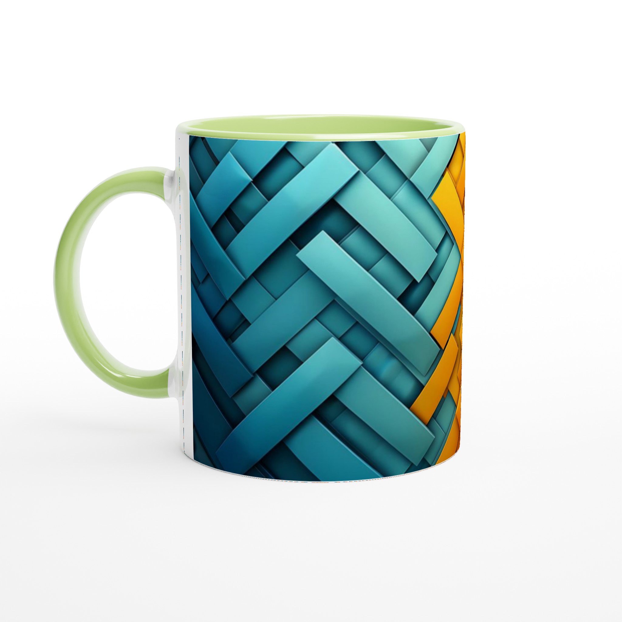 Abstrakt Mosaik Keramikmugg - 11oz Hållbar Design för Färgglada Stunder 7 04b46f0a-f965-4e16-a822-824c8bc50a1f