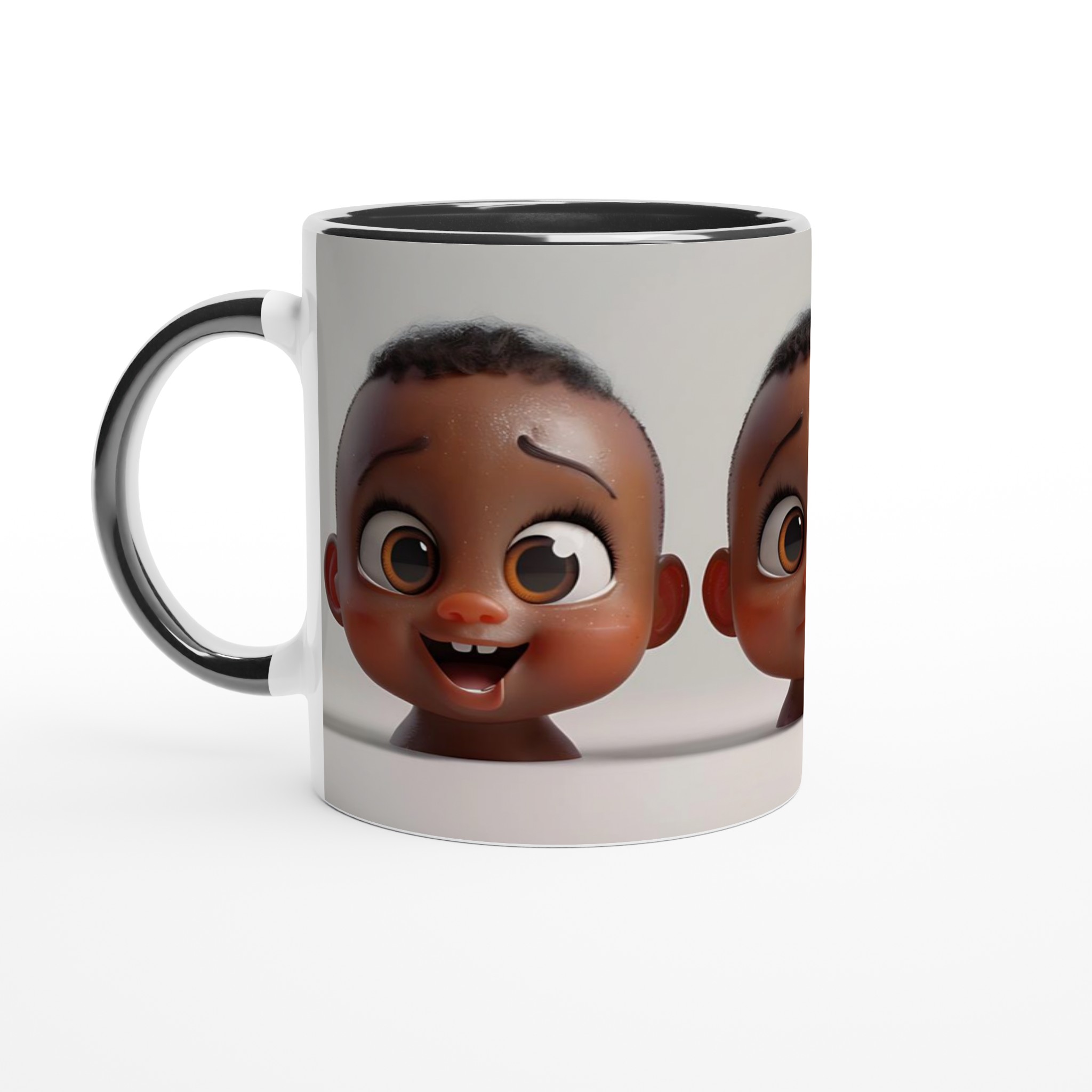 Söta Babyansikten Keramikmugg – Uttrycksfull 11oz Kaffemugg i Ditt Val av Färg 4 04df6a03-84da-49e2-88fd-cb614521580f