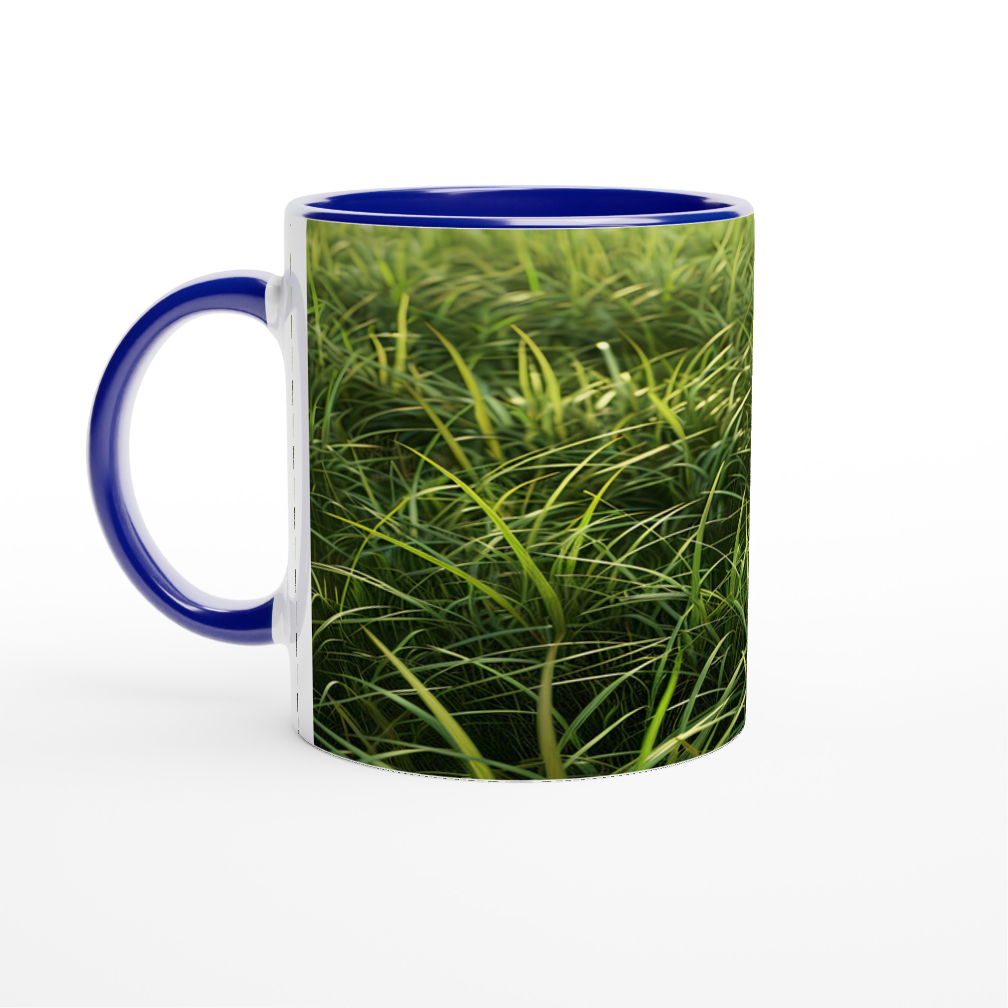 Grönskande Gräsmotiv Mugg – 11oz Keramikmugg för en Naturinspirerad Kaffestund i Din Valfria Färg 2 04e04552-a6a5-4552-94f1-371cef790a68